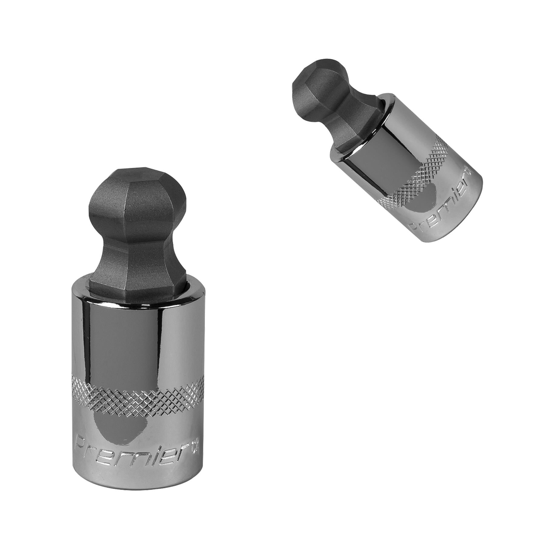 Sealey Ball-End Hex Socket Bit 17mm 1/2"Sq Drive Chrome Vanadium Steel