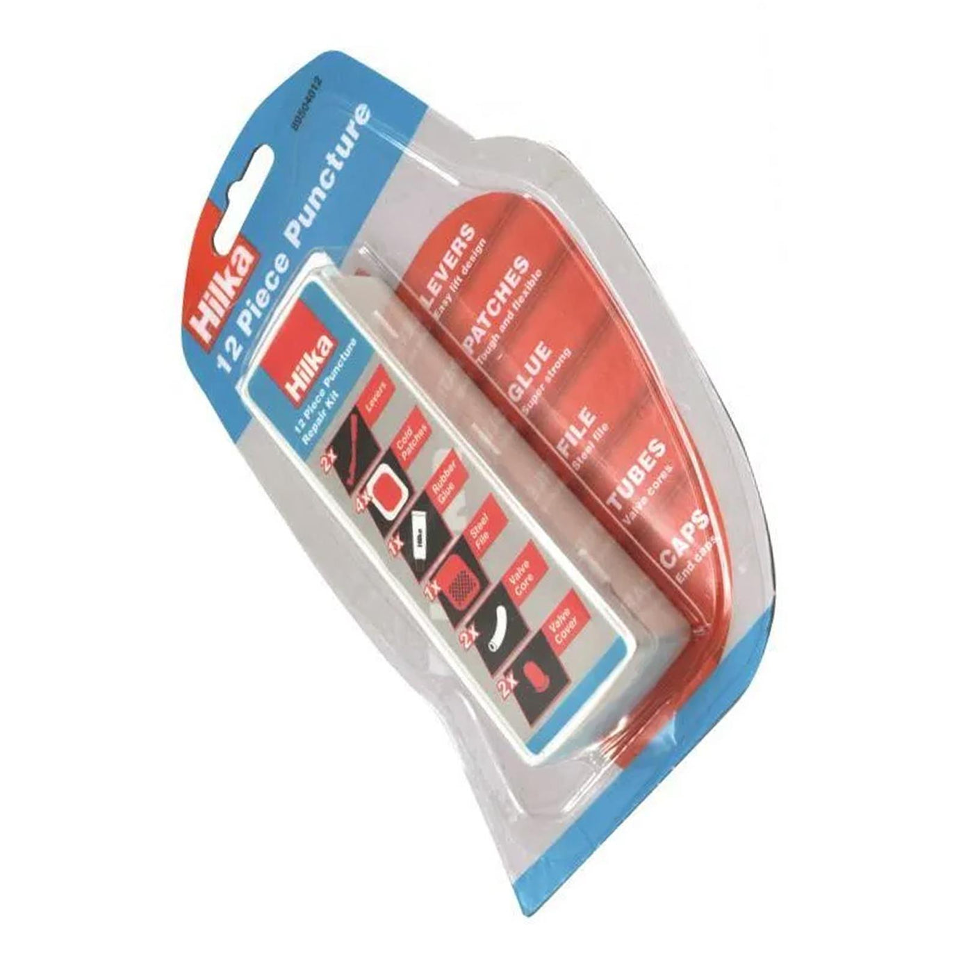 Comprehensive 12-Piece Puncture Repair Kit 