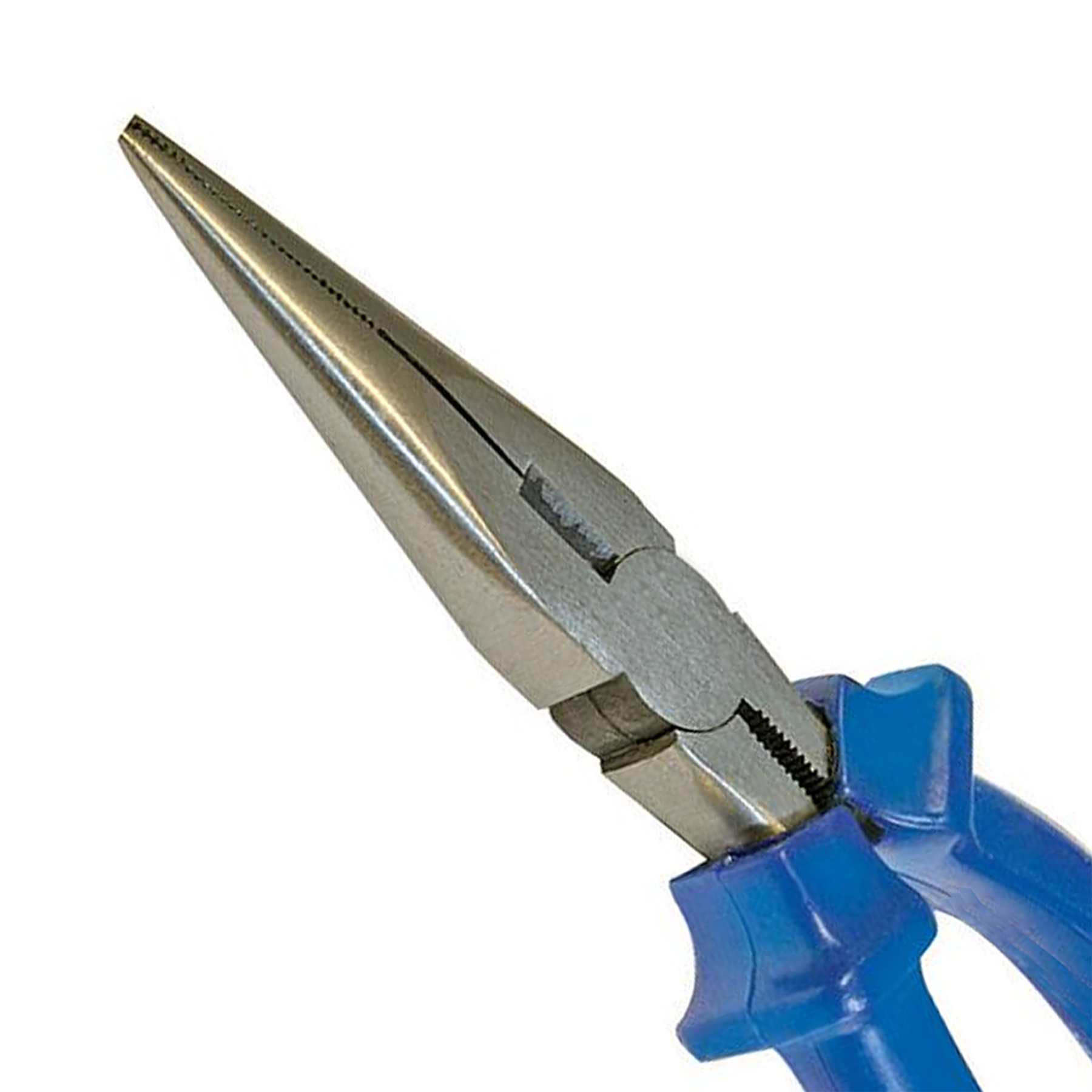 Long Nose Pliers - 160mm Lead Wire Cutter Electrical Tempered Serrated Jaws
