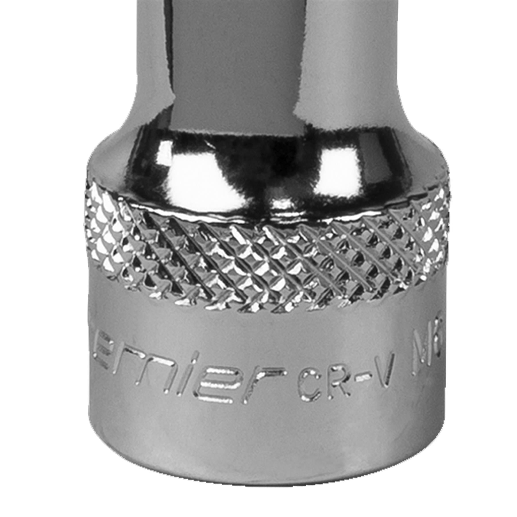 Sealey Spline Socket Bit M6 3/8"Sq Drive Chrome Vanadium steel