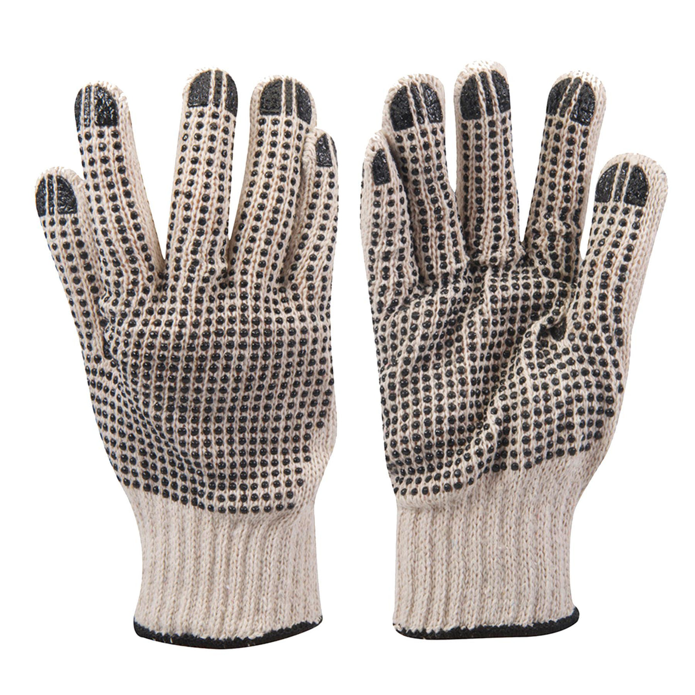 1 X Double-Sided Dot Gloves Comfortable PVC Dot Coat Construction General Use