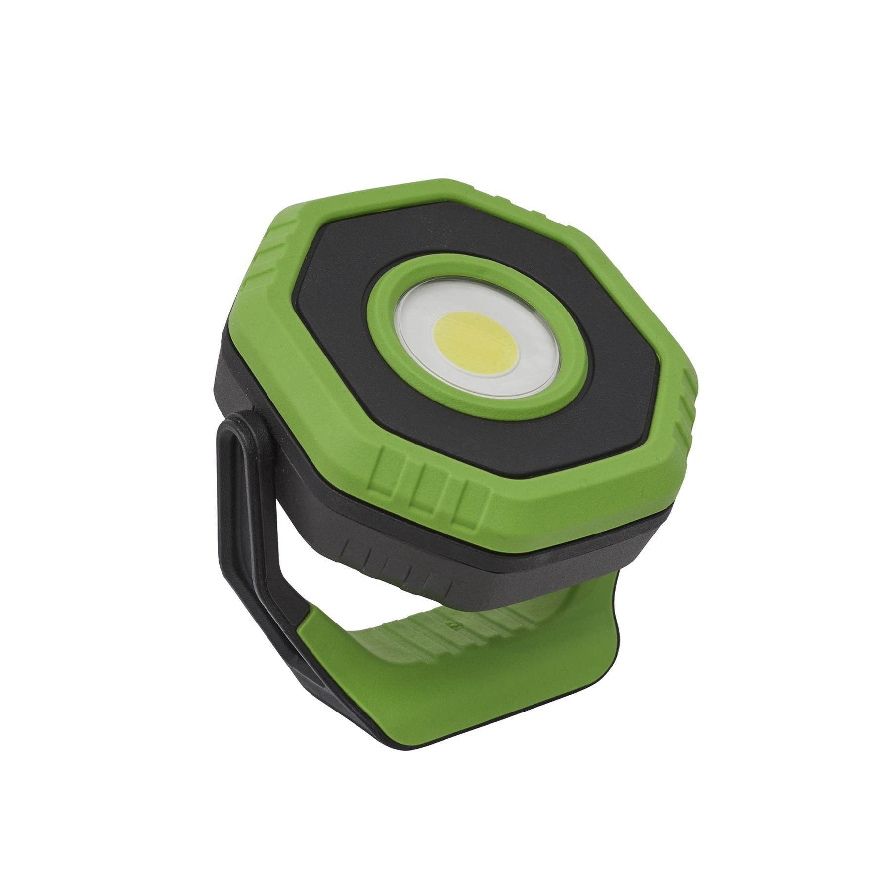 Rechargeable Pocket Floodlight with Magnet 360° 14W COB LED - Green