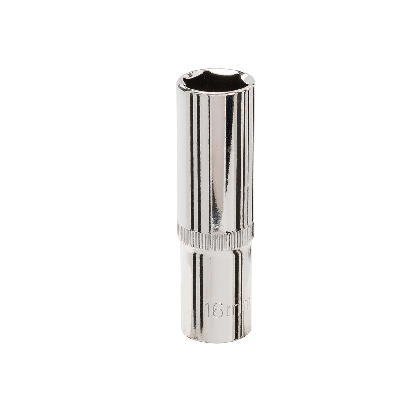 Quality Socket 1/2" Shallow Deep Drive Metric 16mm Long Hex Wrench