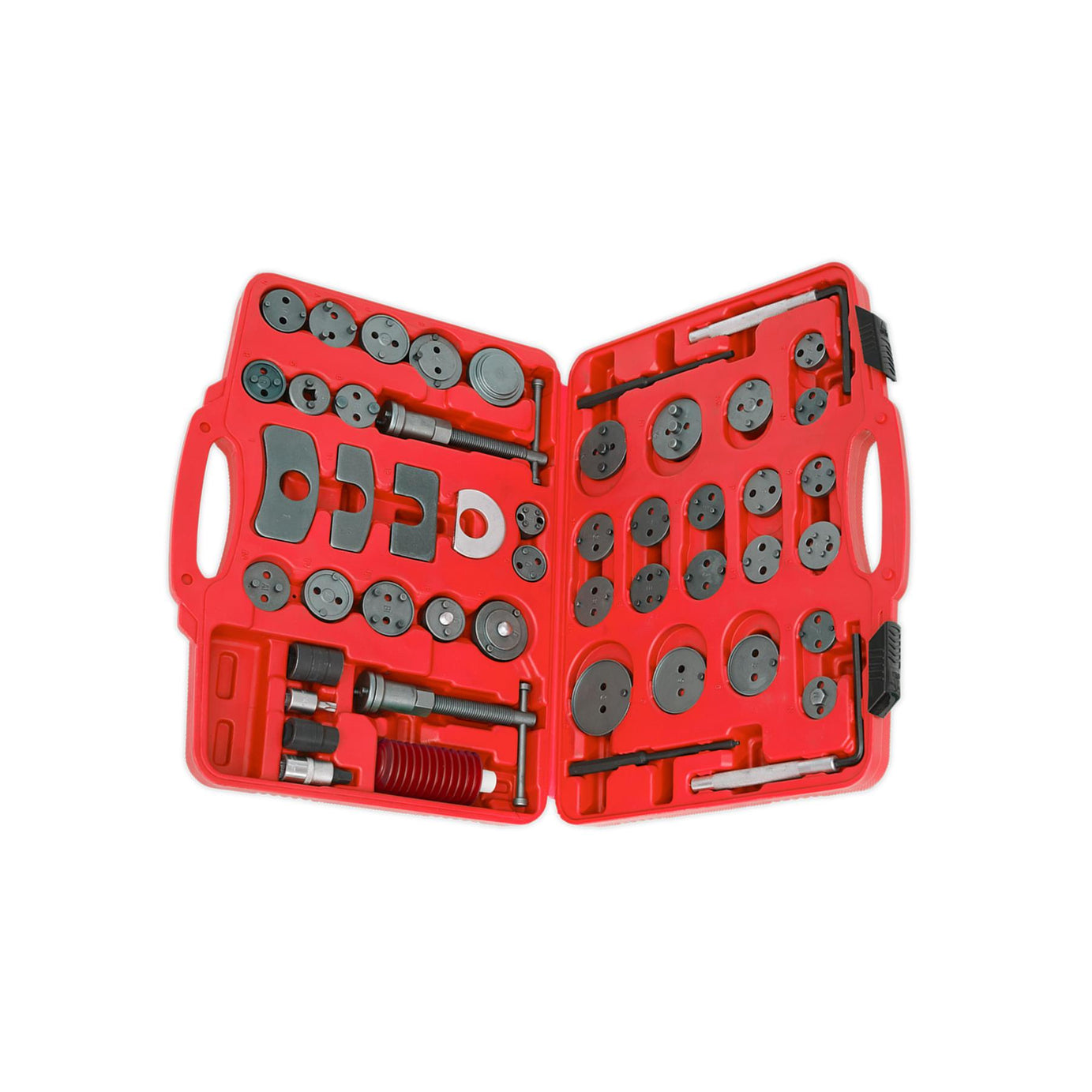 Sealey Brake Piston Wind-Back Tool Kit 50pc Comprehensive Master Set