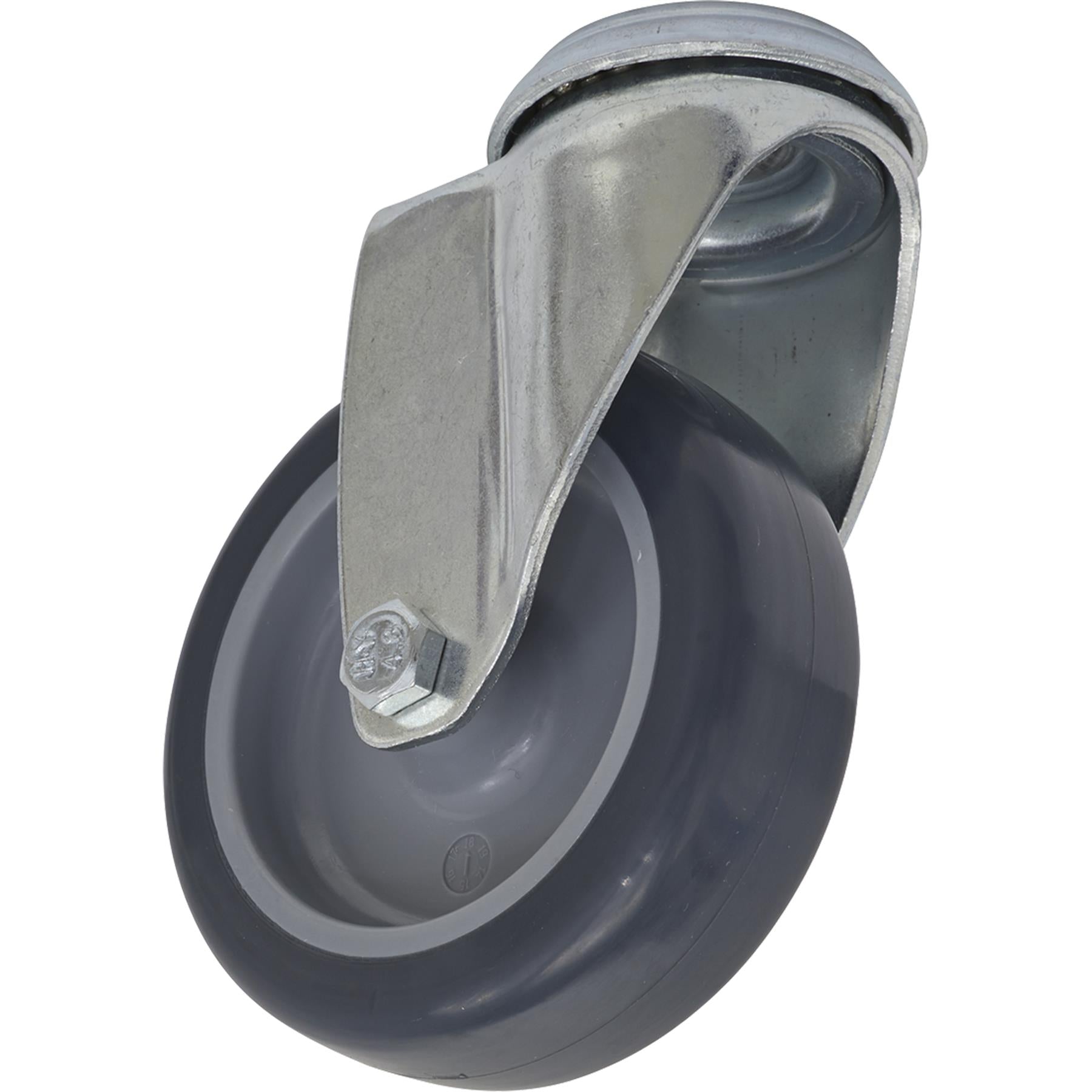 Sealey Castor Wheel Bolt Hole Swivel 75mm