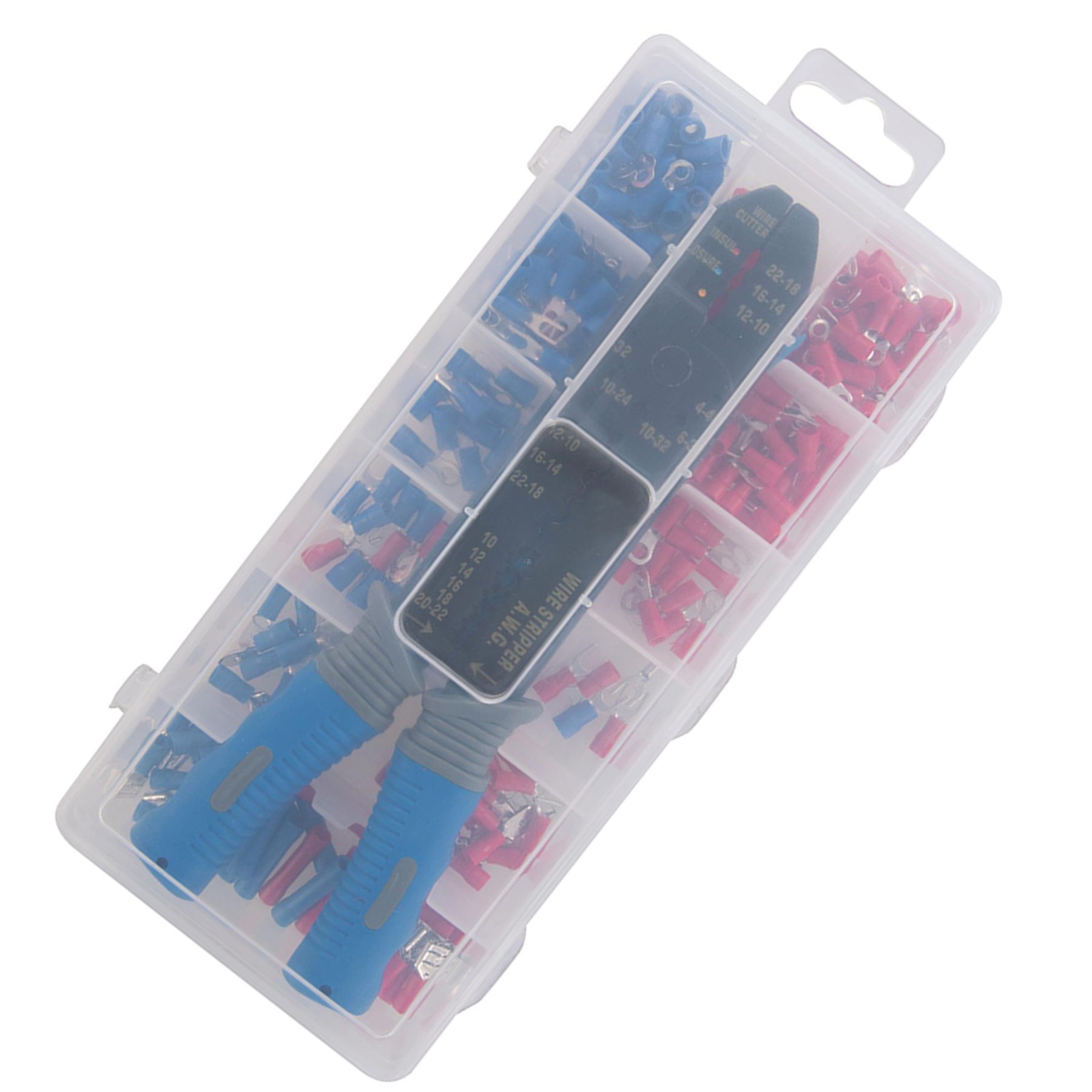 Crimping Tool Set 271pce Insulated Tubes, Cable Ties And Crimping Pliers