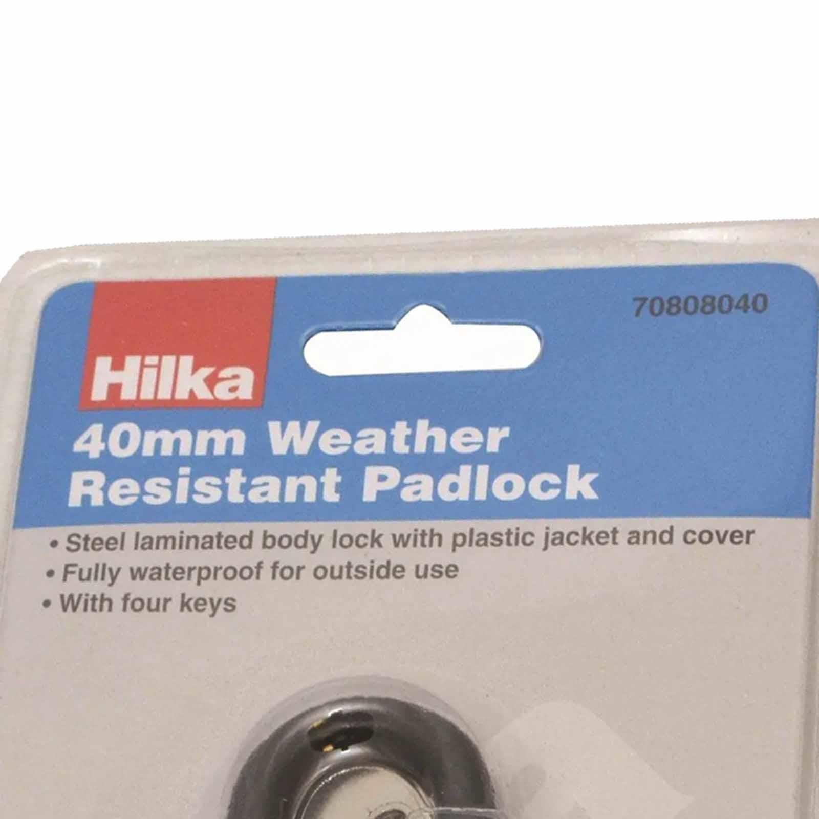 Weather Resistant Padlock