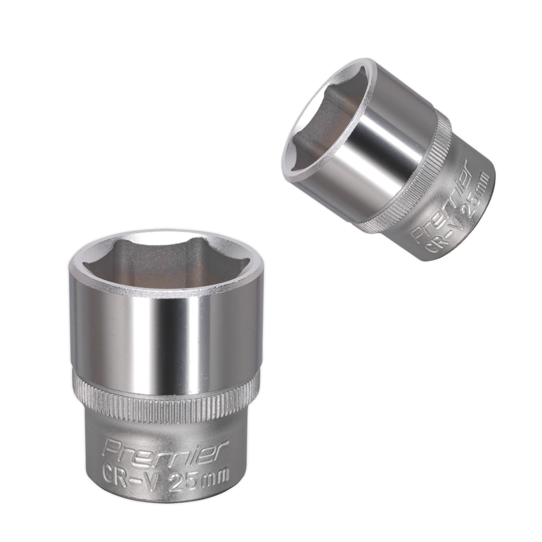 Sealey WallDrive® Socket 25mm 1/2"Sq Drive