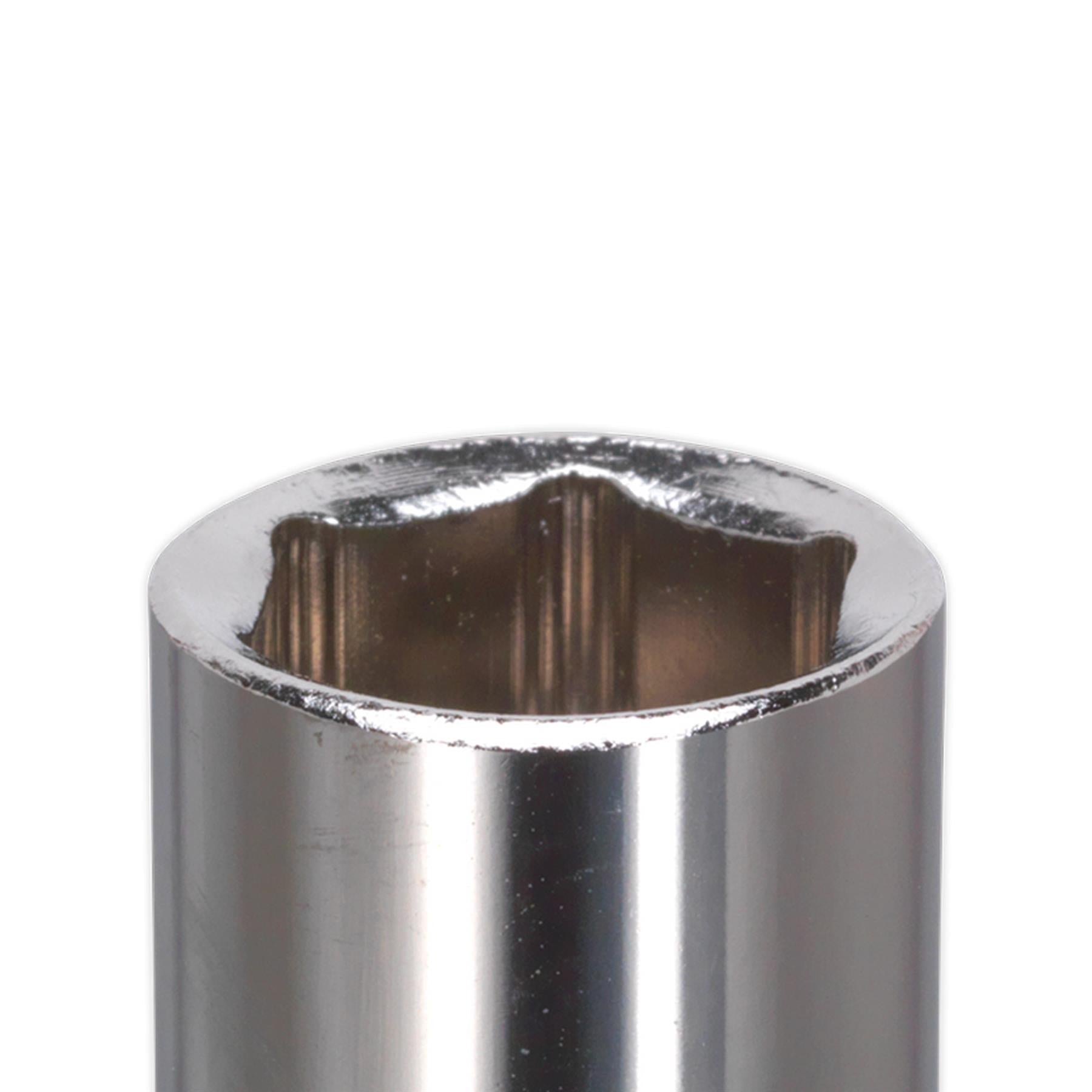 Sealey WallDrive Socket 14mm 3/8"Sq Drive  Carbon Steel