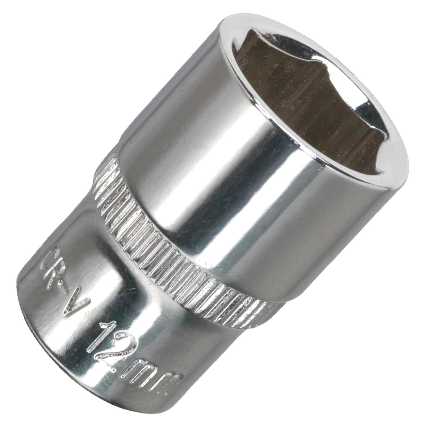 Sealey WallDrive Socket 12mm 1/4"Sq Drive Fully Polished