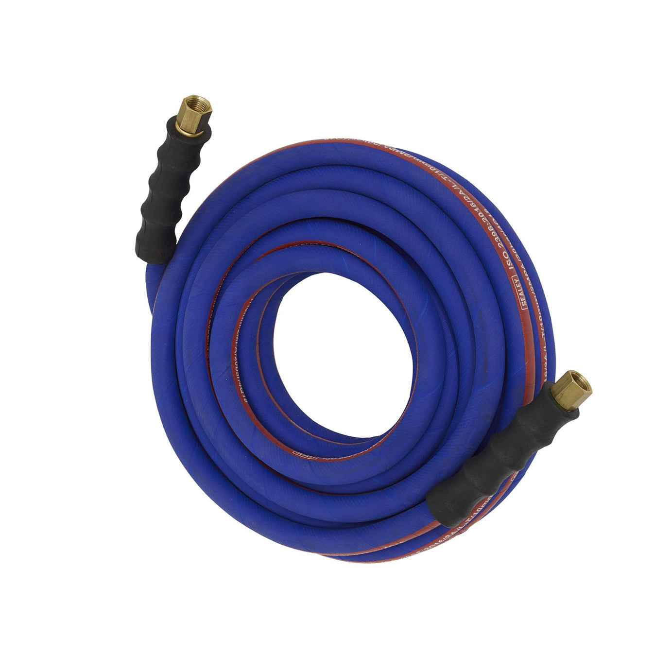 Sealey Air Compressor Hose 10m x Ø10mm with 1/4"BSP Unions Extra-Heavy-Duty