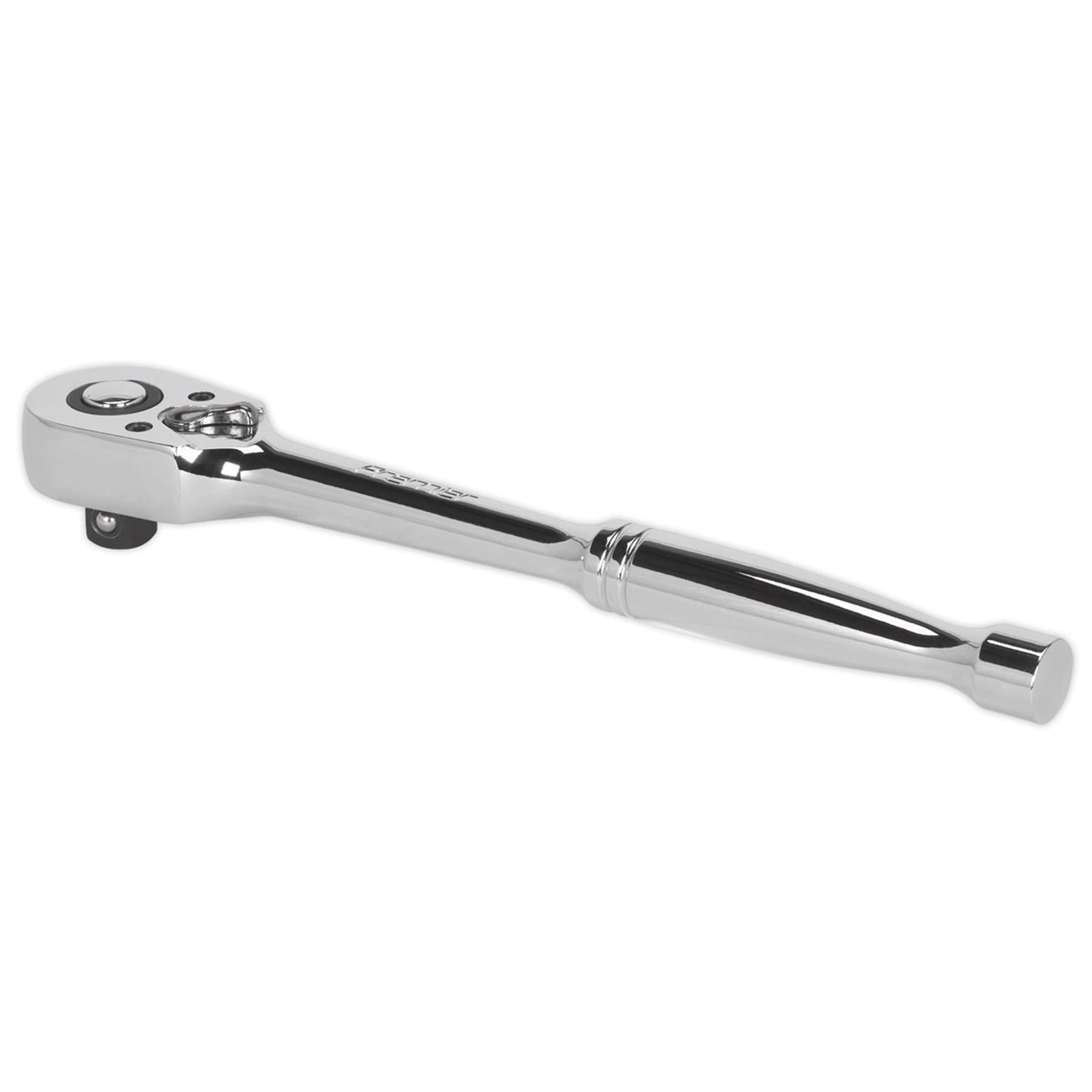 Sealey Ratchet Wrench 3/8"Sq Drive Pear-Head Flip Reverse