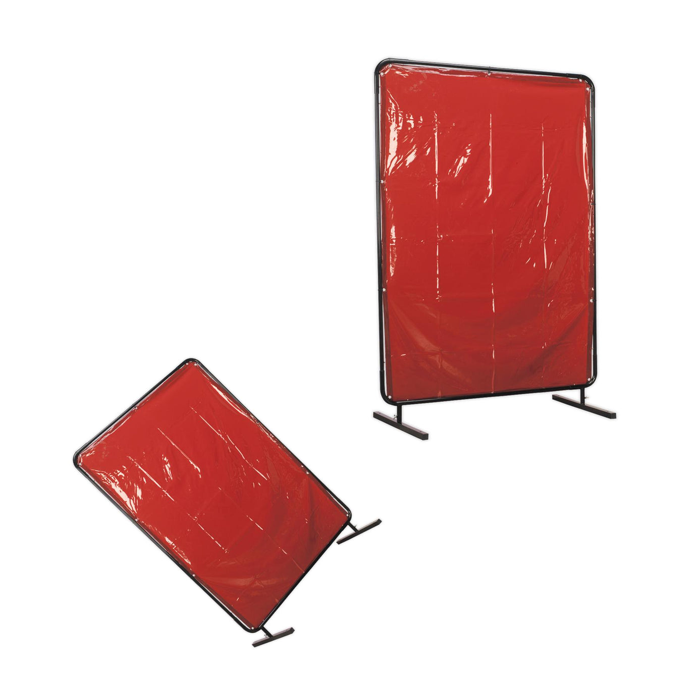 Sealey Workshop Welding Curtain to BS EN 1598 & Frame 1.3 x 1.75m