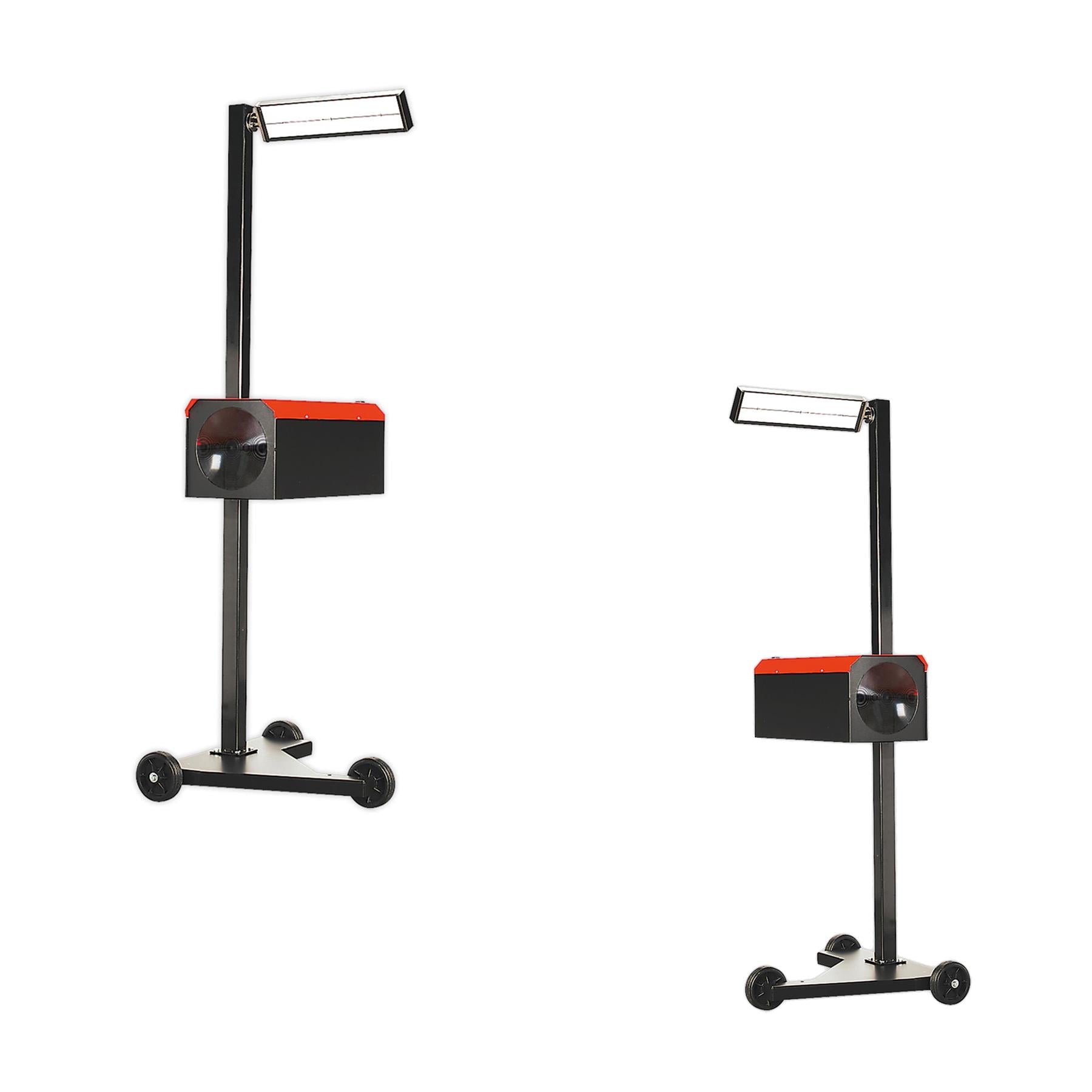 Sealey Workshop Headlamp Beam Setter with 3 Wheels