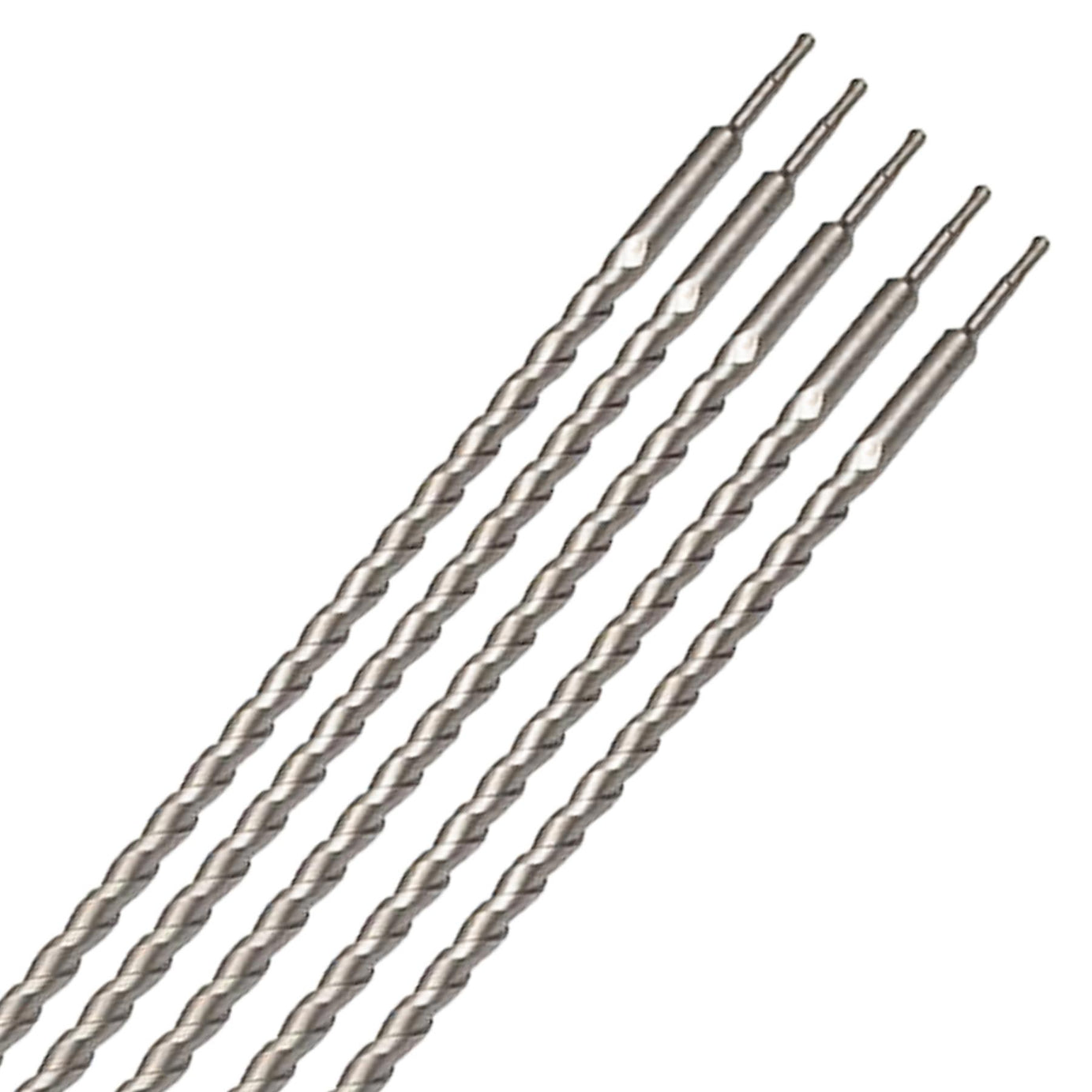 5 x SDS+ PLUS MASONRY DRILL BIT 25 x 1000mm, TUNGSTEN CARBIDE TIP, FOR STONE CONCRETE BRICK