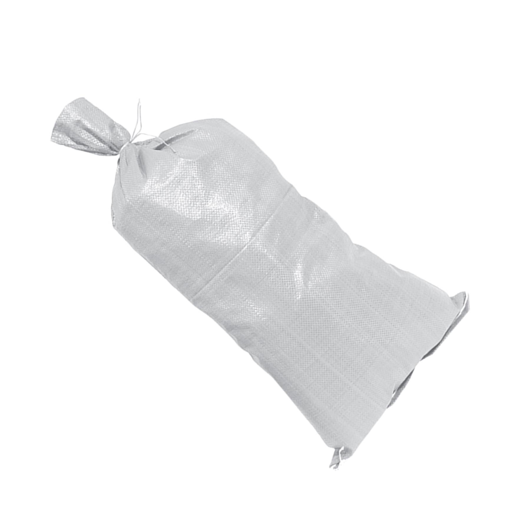 10Pk Sand Bags 750 X 330mm 80Gsm Woven Material Sandbags Tie String Included