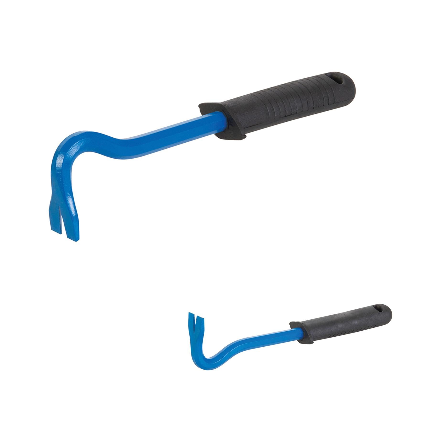 Single Hexagonal Profiled Nail Puller 250mm Hardened And Tempered Steel-Blu