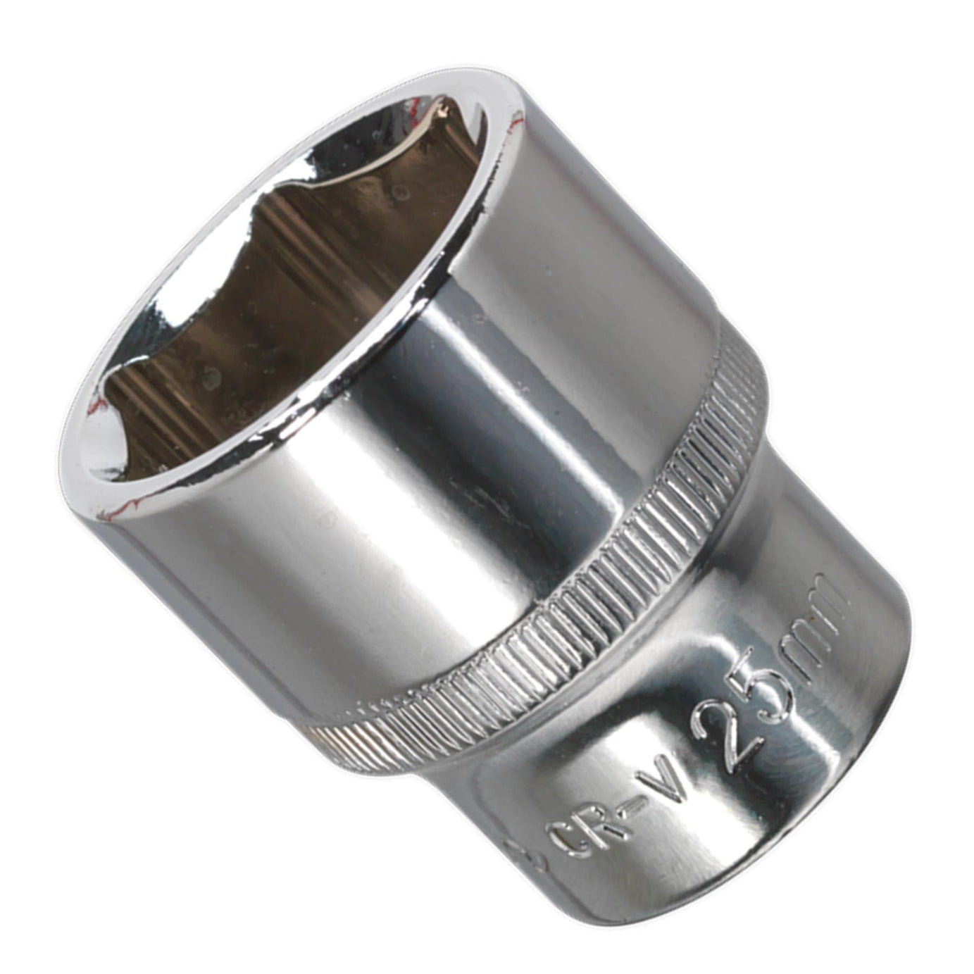 Sealey WallDrive Socket 25mm 1/2"Sq Drive Fully Polished