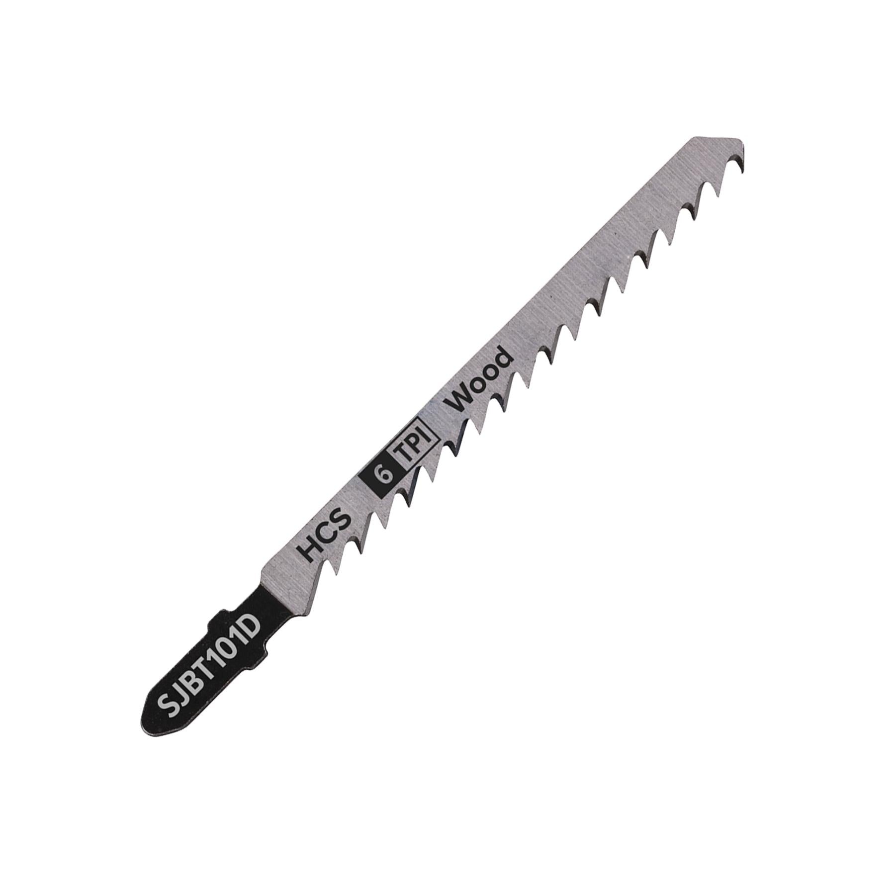 Sealey Jigsaw Blade Hard Wood 100mm 6tpi - Pack of 5