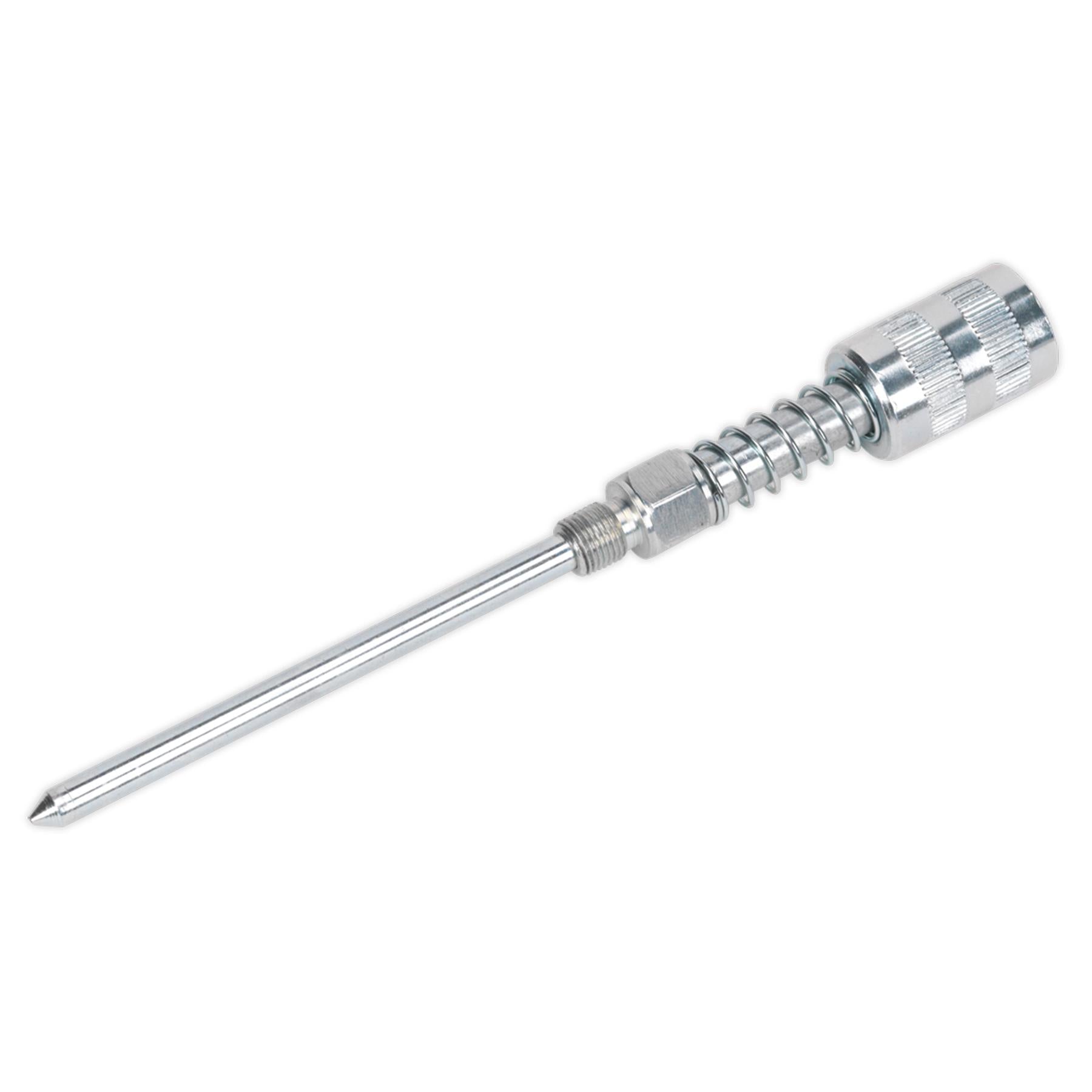 Sealey Needle Nose Grease Gun Dispenser Nozzle Adaptor Hand/Cordless 170mm AK447