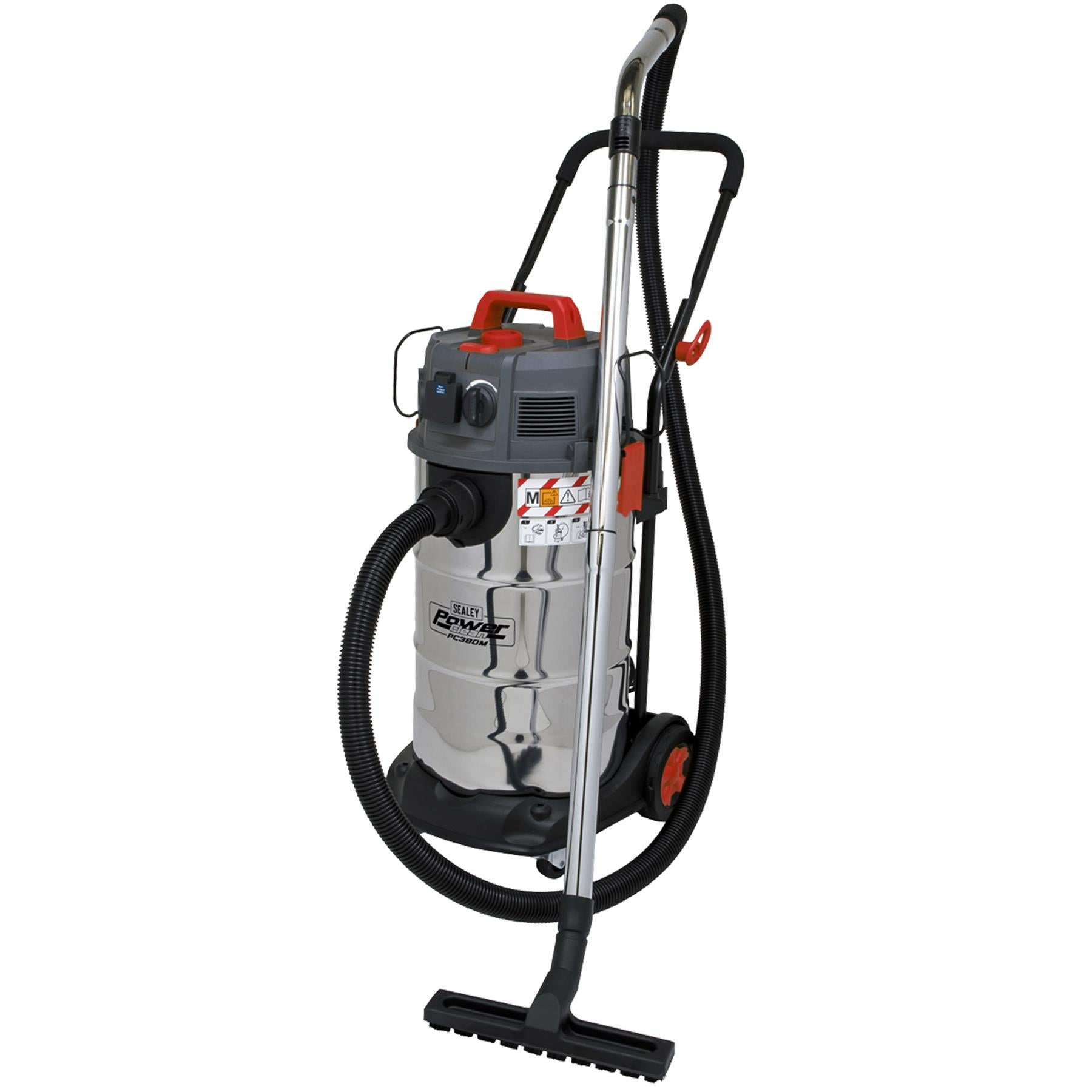 Sealey Vacuum Cleaner Industrial Dust-Free Wet/Dry 38L 1500W/230V