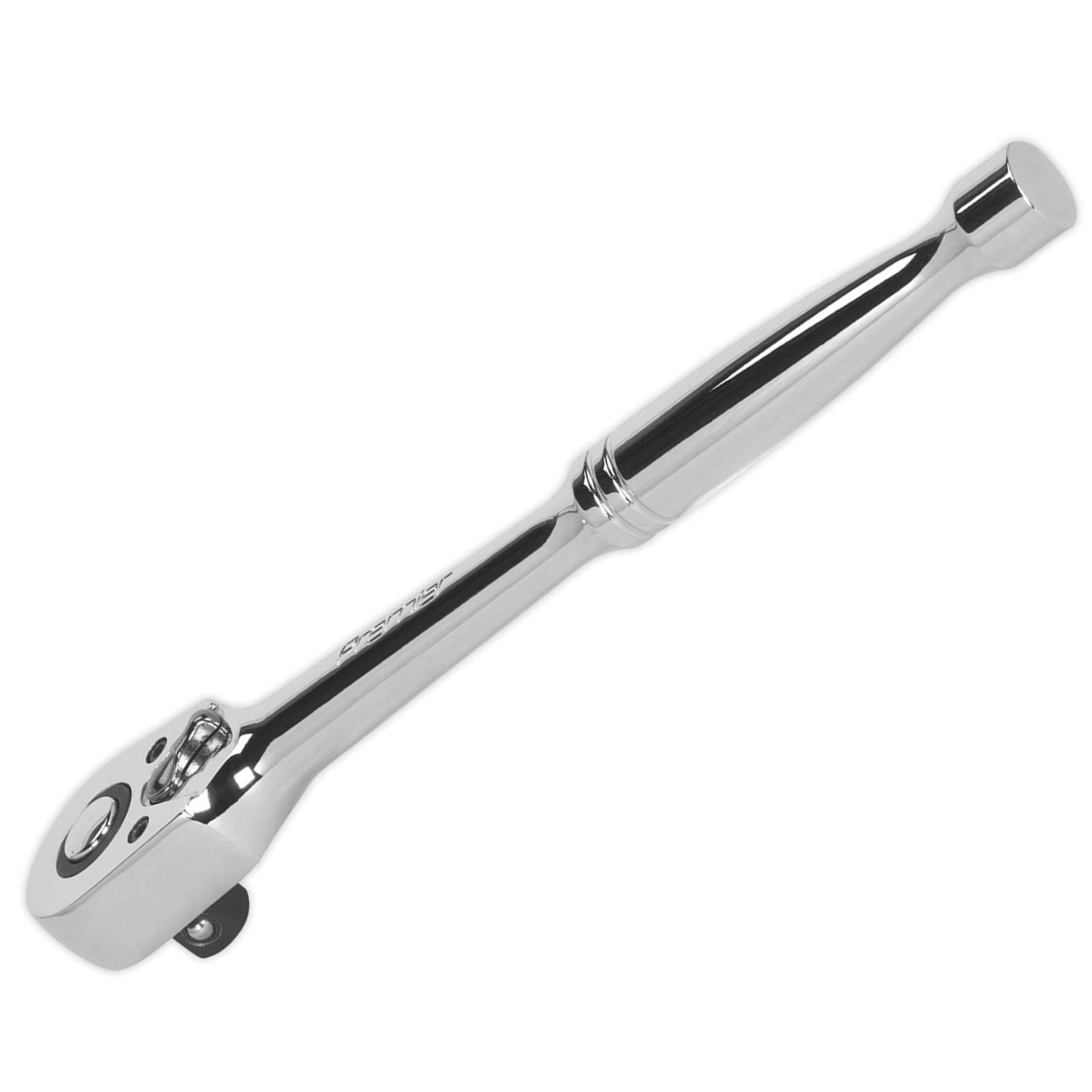 Sealey Ratchet Wrench 3/8"Sq Drive Pear-Head Flip Reverse