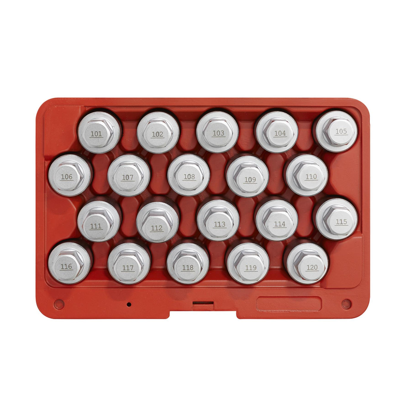Sealey Locking Wheel Nut Key Set 20pc - Vauxhall-A - SX214