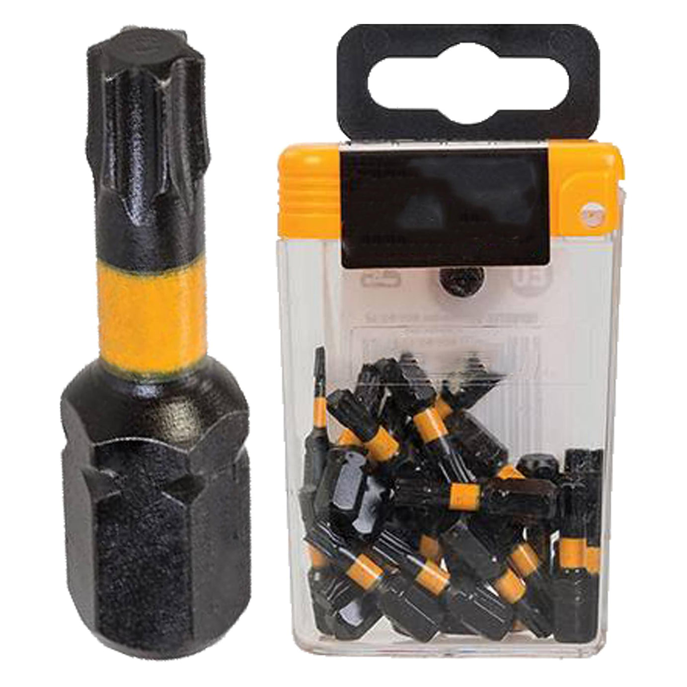 Torx Screwdriver Impact Bit T25 High Torque Premium S2 Steel Drills Drivers 25pk