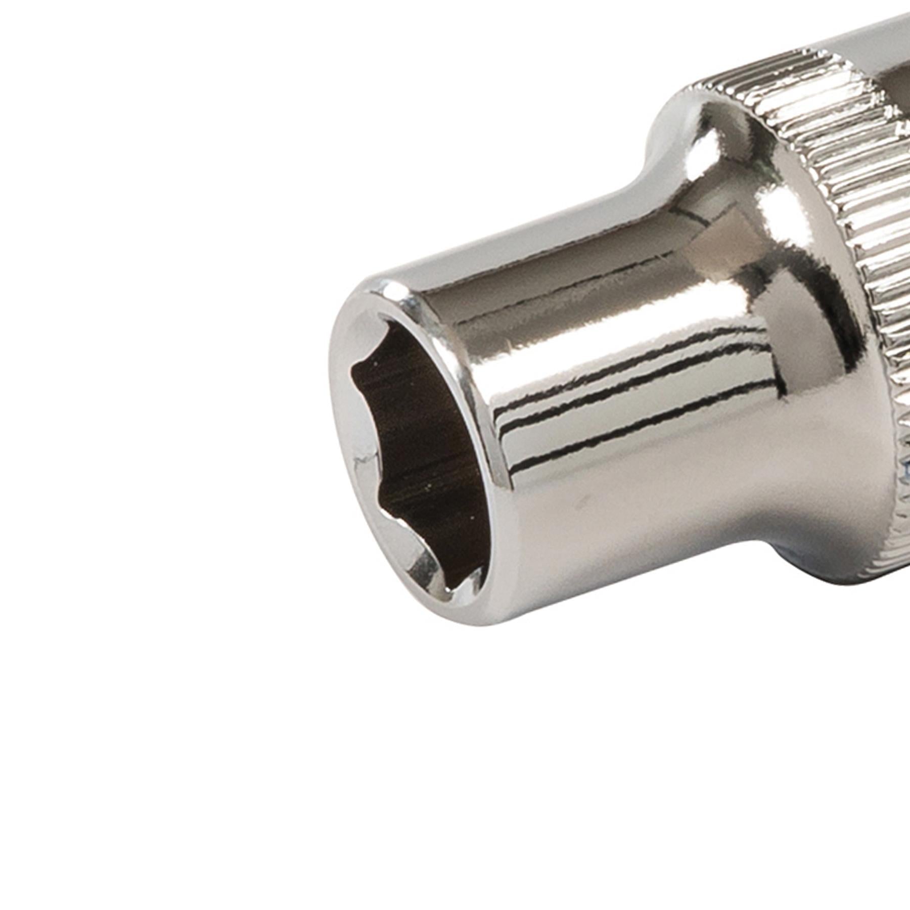 Socket 1/2" Drive Metric Hex Square 10mm Individual Hex Polished Crv Quality
