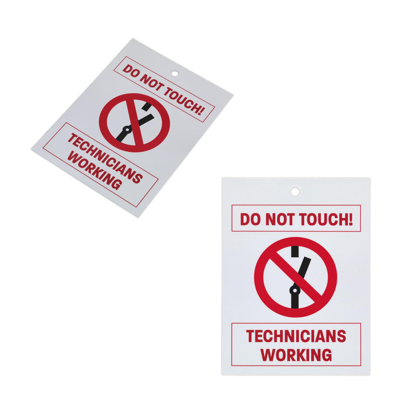 Sealey Hybrid/Electric Vehicle Keyring Warning Tag