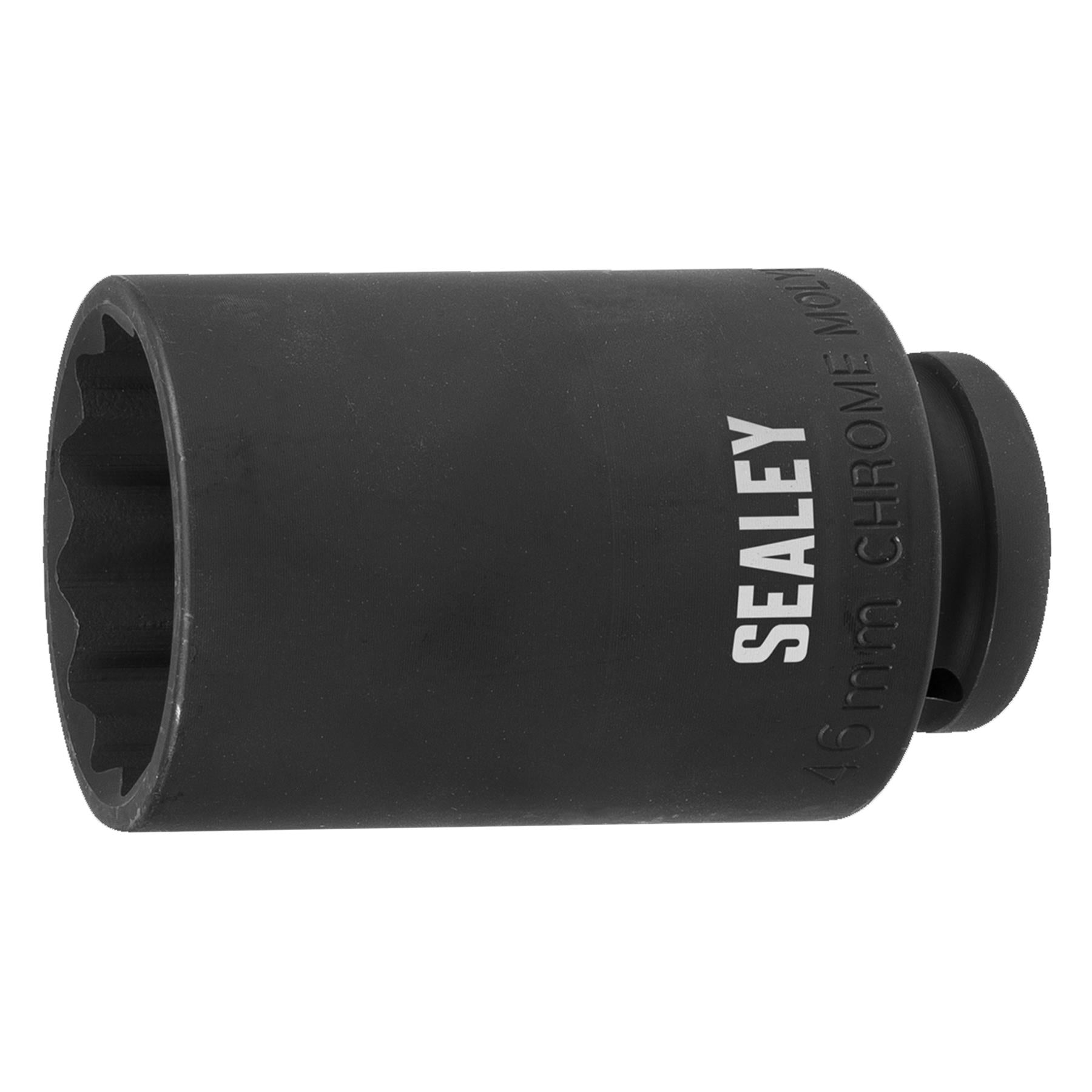 Sealey 1/2"Sq Drive 46mm 12-Point Impact Socket