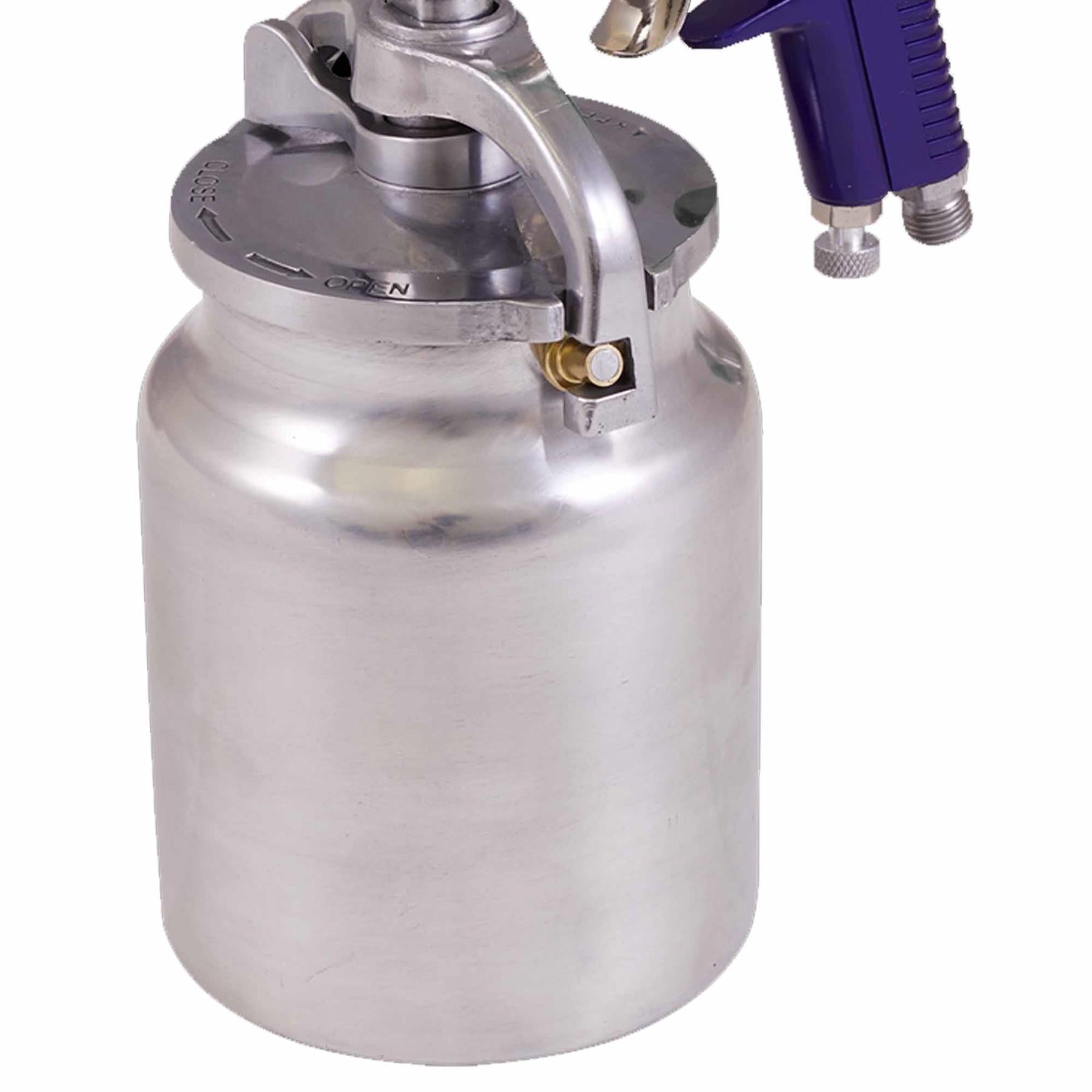 Sealey Suction Feed Spray Gun 1.7mm Set-Up