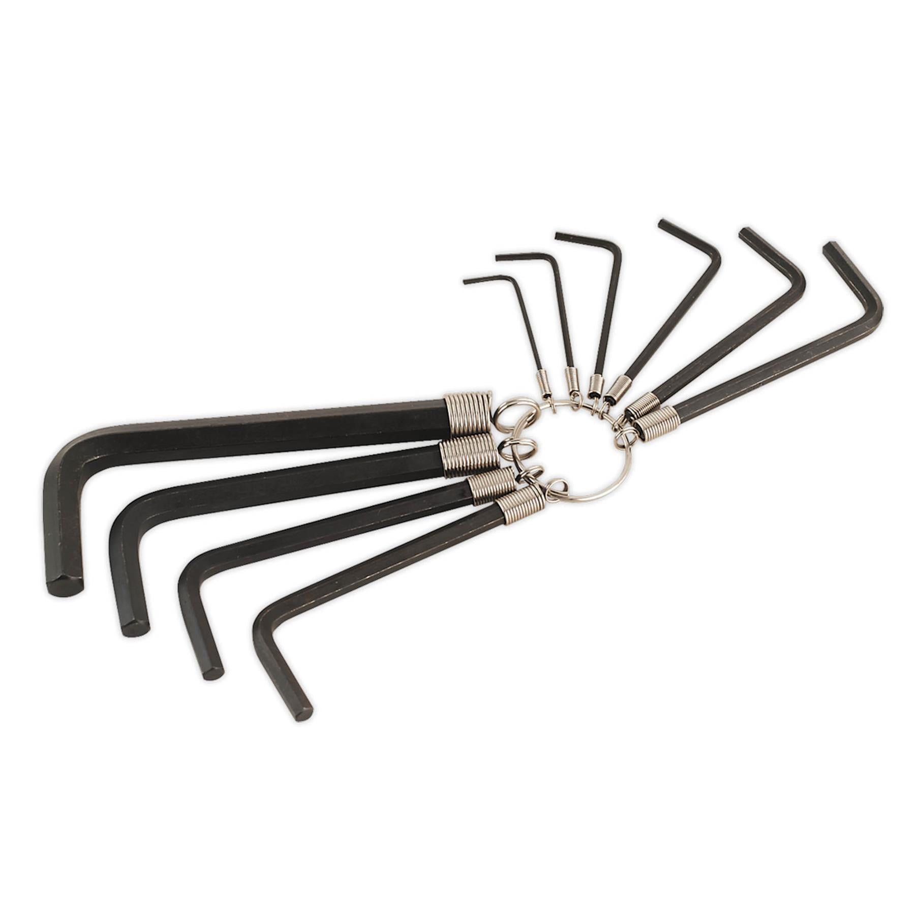 Sealey Hex Key Set on Ring 10pc Metric