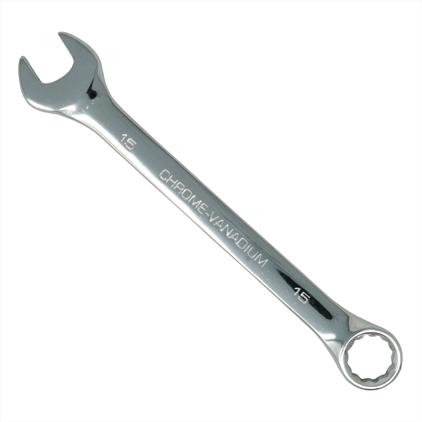 15mm Combination Spanner Open & Ring