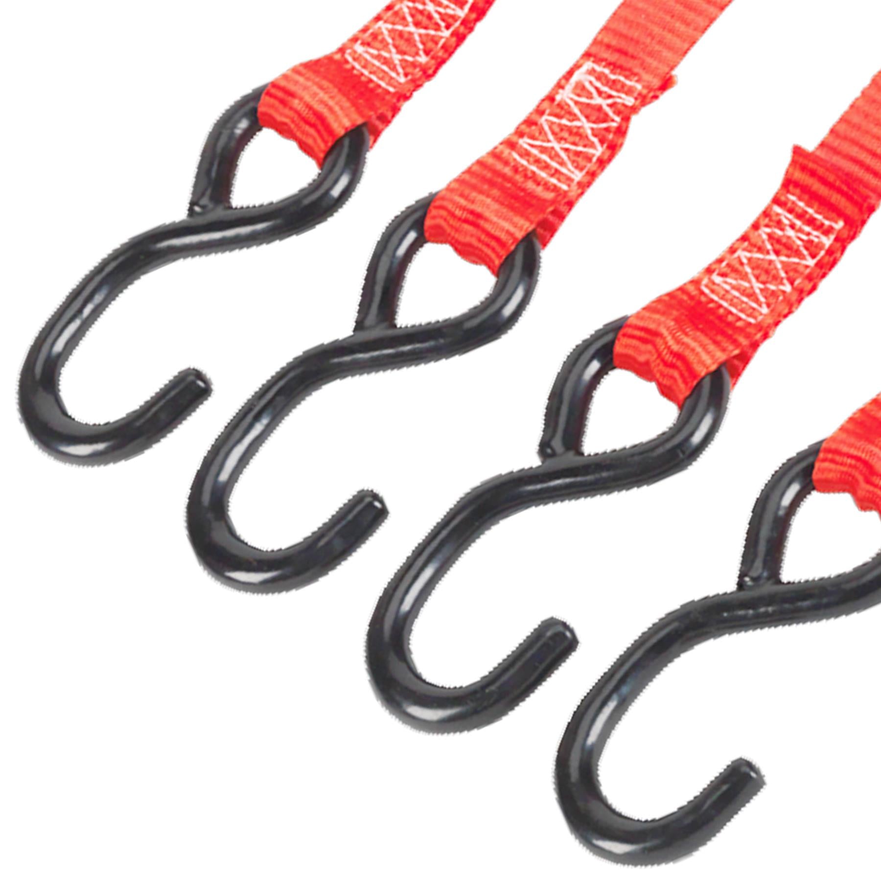 Sealey Ratchet Tie Down 25mm x 4m Poly Web 800kg Load Test - Pair