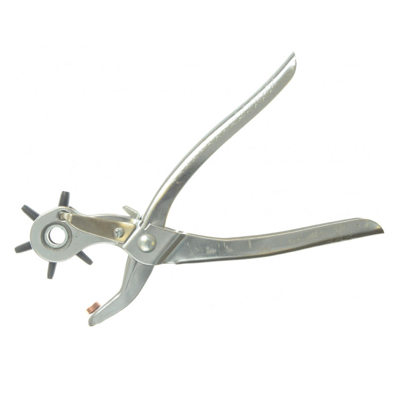 BlueSpot 200mm (8") Leather Punch Plier Multi Punch Sizes 2-4.8mm Heavy Duty