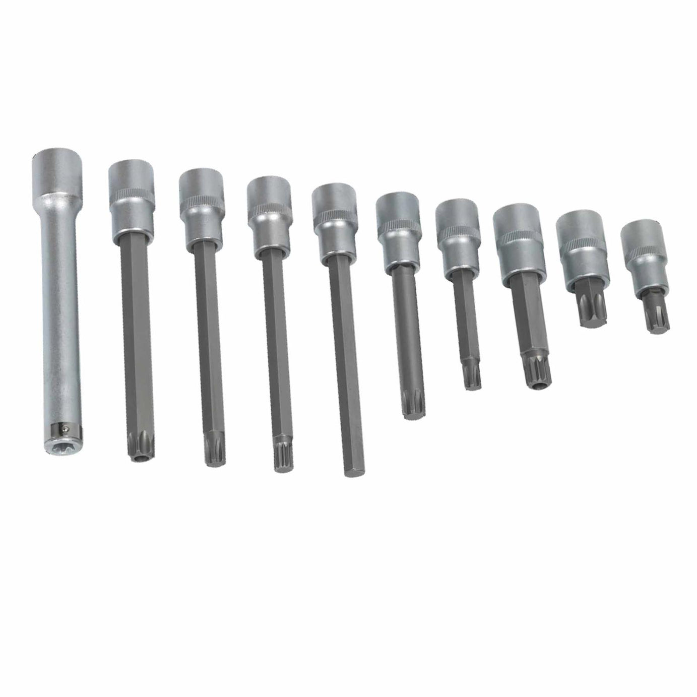 Sealey Head Bolt Socket Bit Set 10pc 1/2"Sq Drive