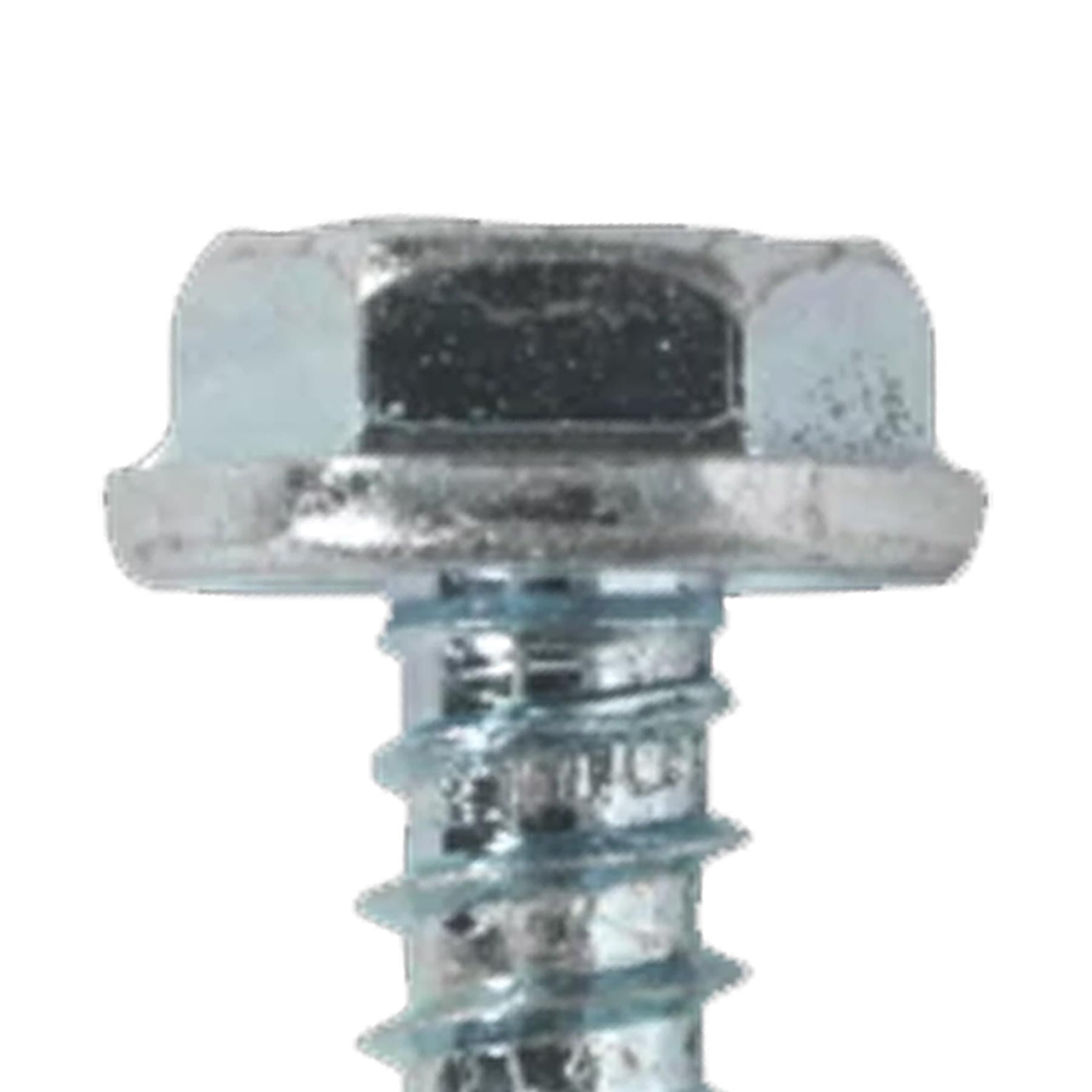 Sealey Self Drilling Screw 4.8 x 25mm Hex Head Zinc Pack of 100