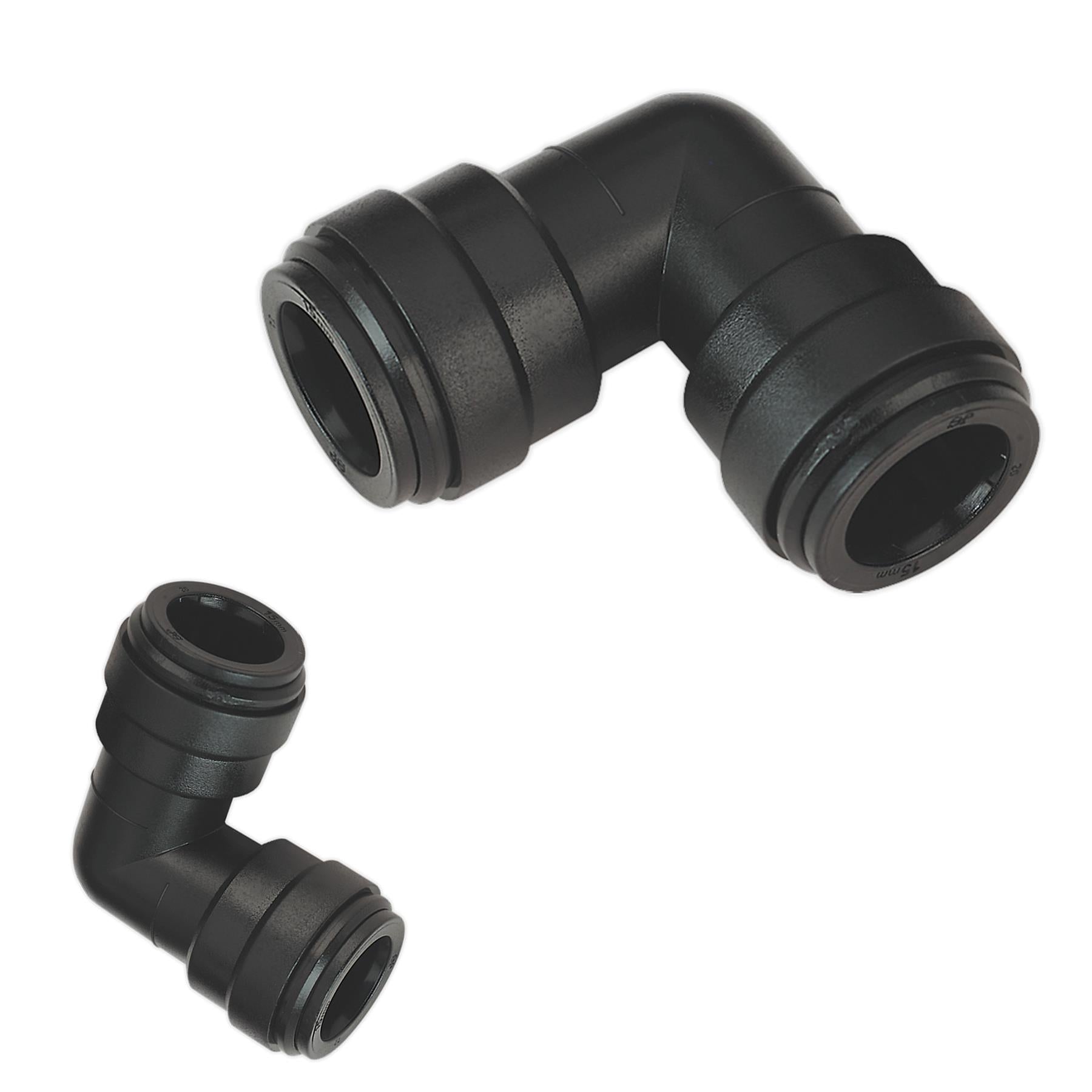 Sealey Equal Elbow �15mm Pack of 5 (John Guest Speedfit - PM0315E)