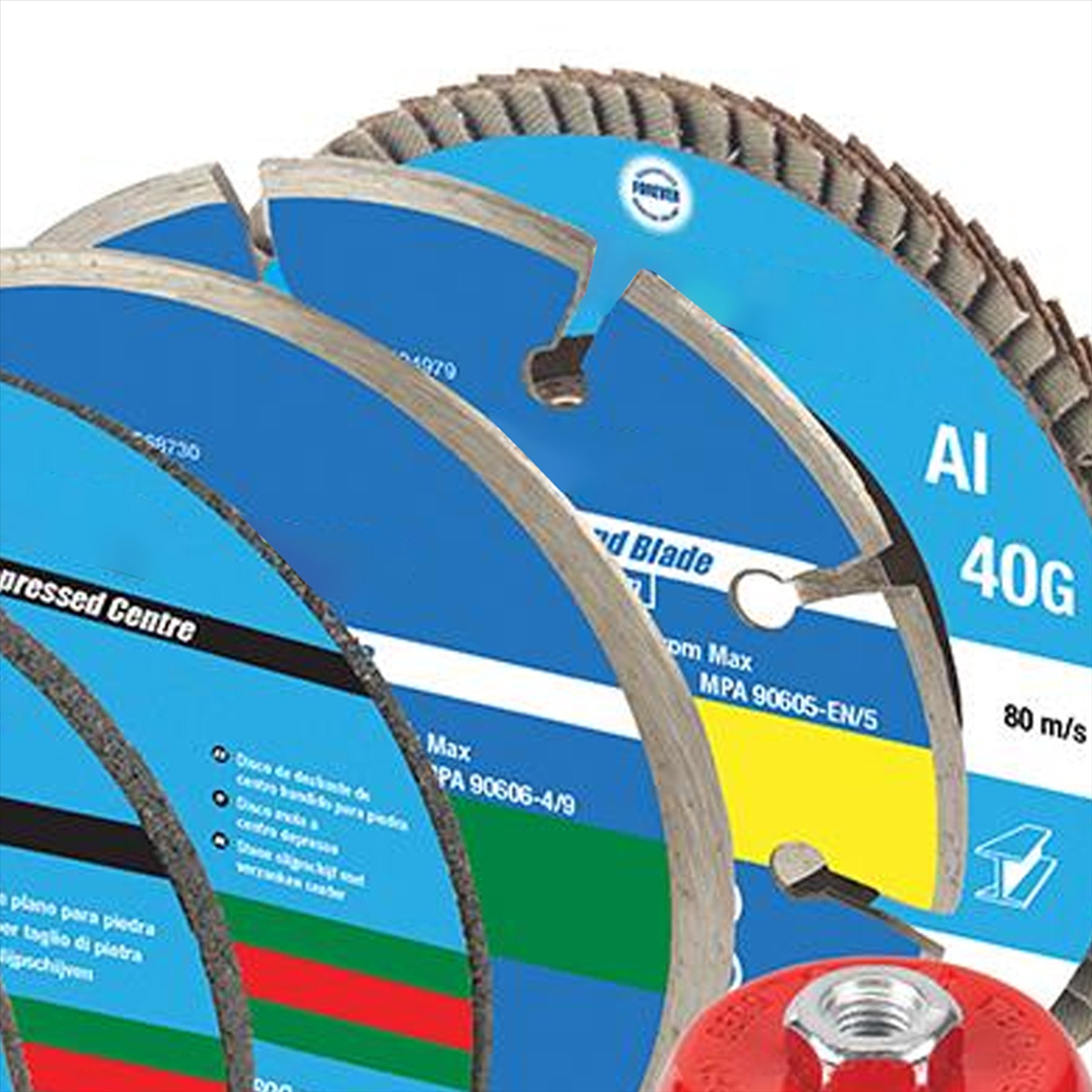 12Pce Cutting & Grinding Discs Kit 115mm Angle Grinder Starter Pack New