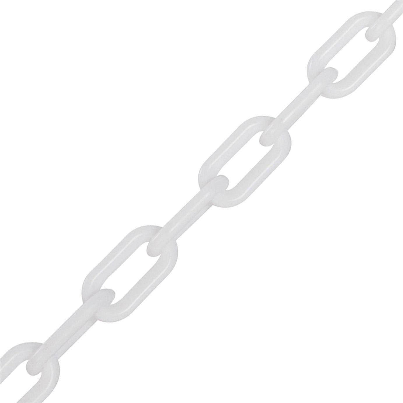 Plastic Chain White 6mm X 5M Strong Plastic Construction Weatherproof