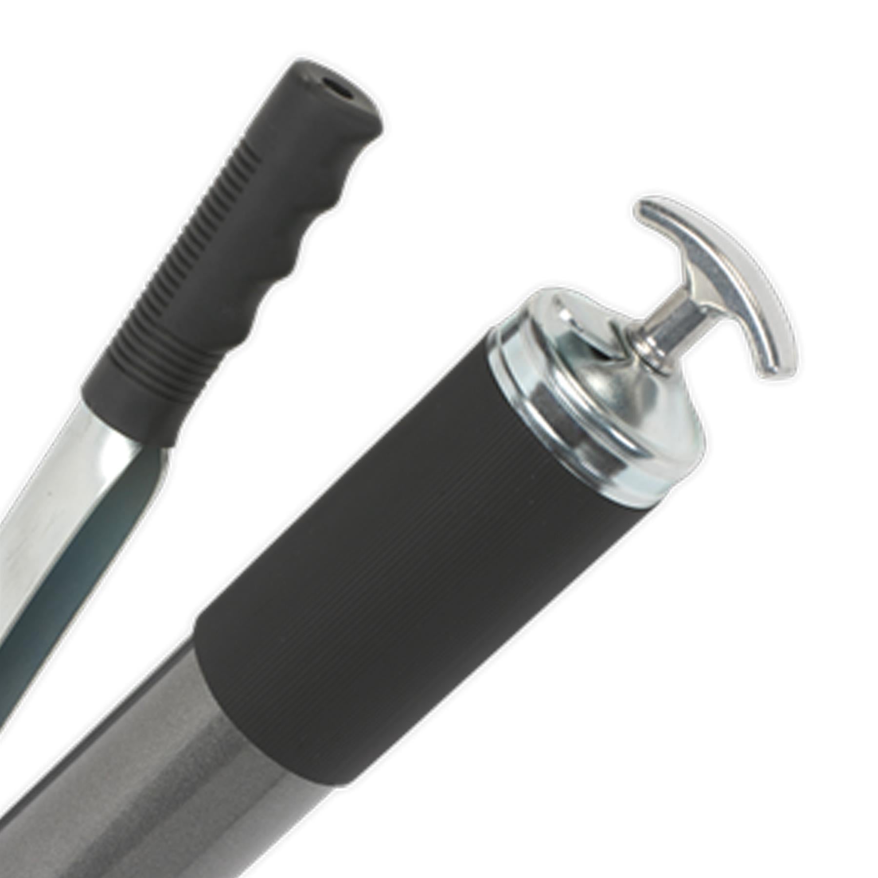 Sealey Lever Action 400g Grease Gun Twin Piston Heavy Duty Lubrication 3 Way Fill