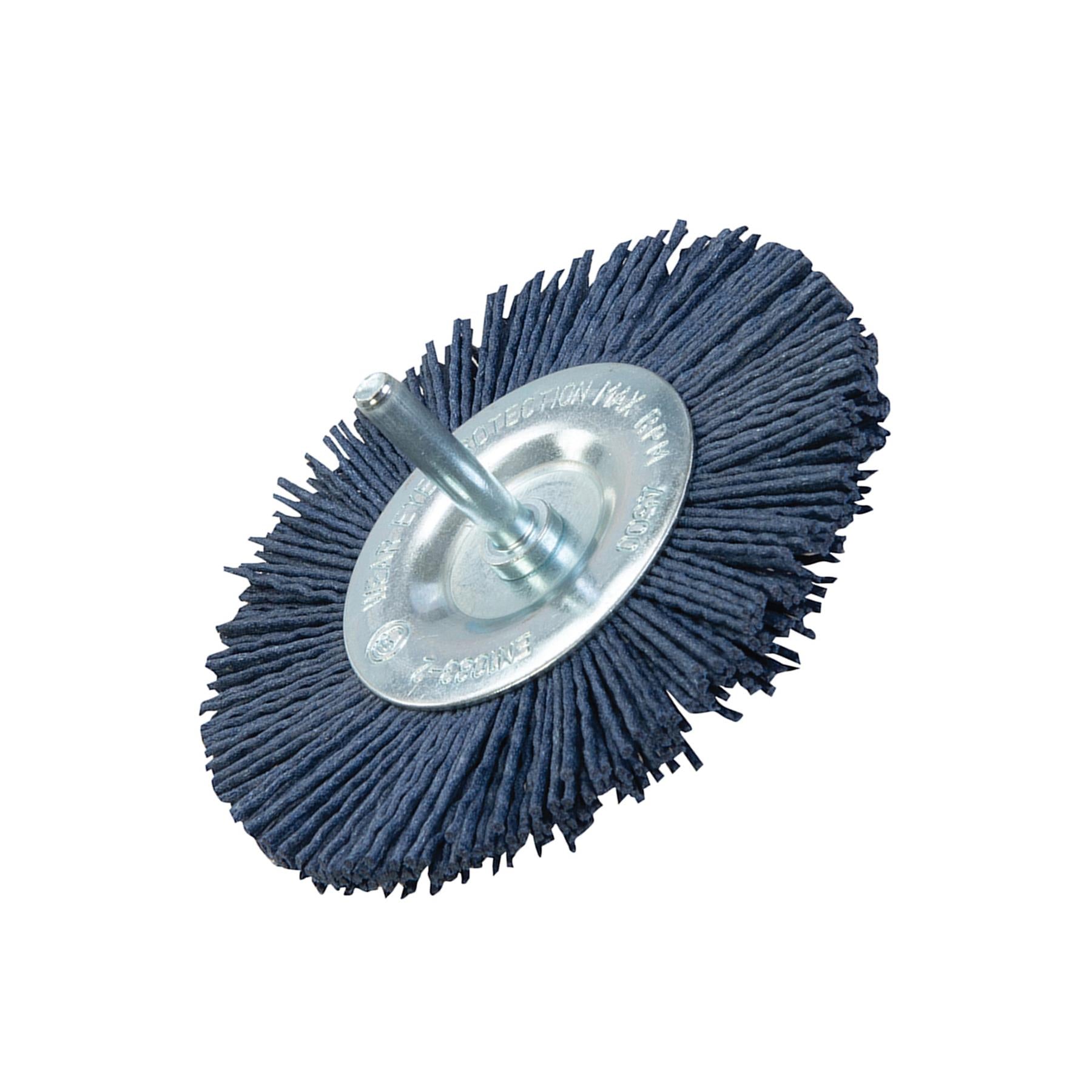 Filament Wheel 100mm Fine Abrasive Surface Prepartion Metal Wood Non Sparking