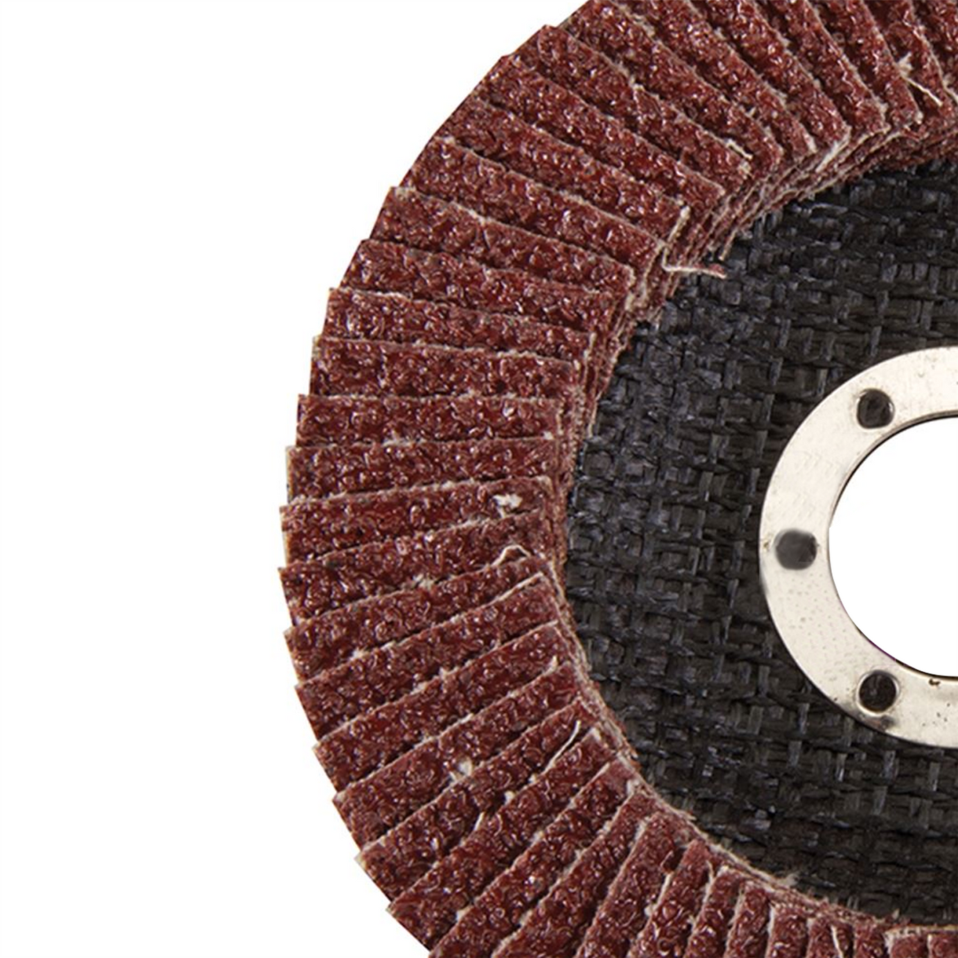 Aluminium Oxide Flap Disc Use On Steel Cast Iron Alloys And Wood 115mm 40 Grit