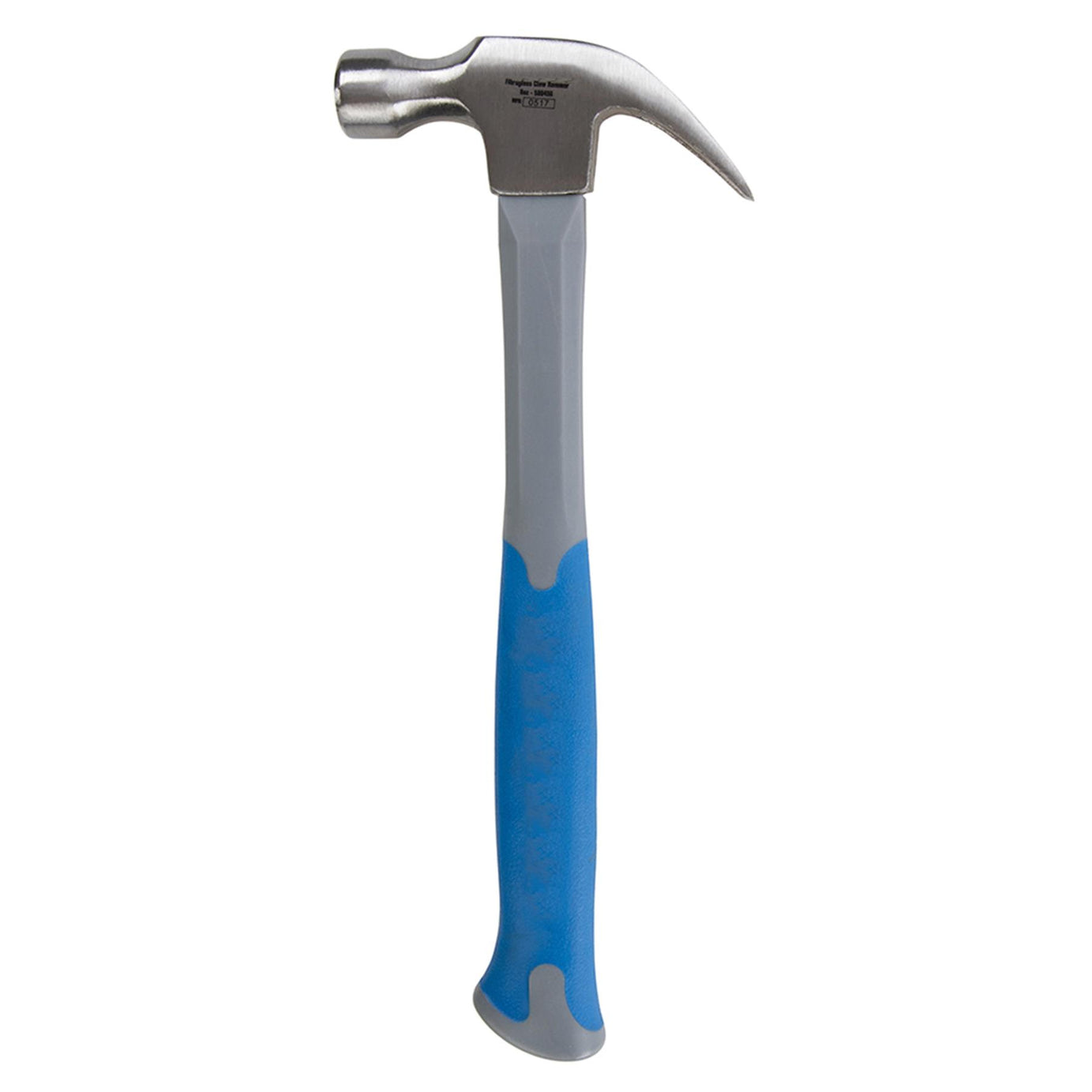 Fibreglass Claw Hammer 8Oz (227G) Curved Head Nail Pull Fiberglass High Grip