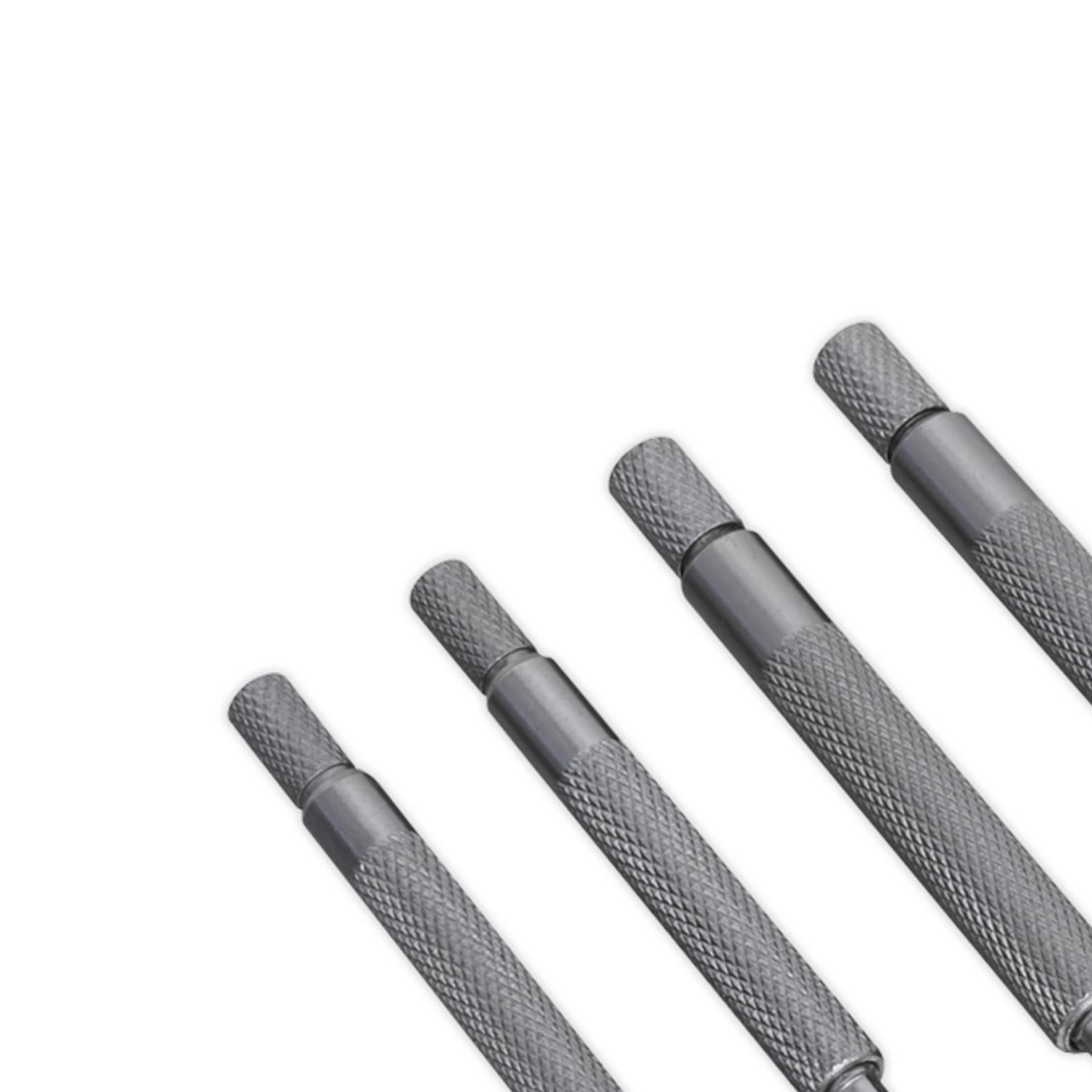 Sealey Small Hole Gauge Set With Smooth Secure Handling. 4pc