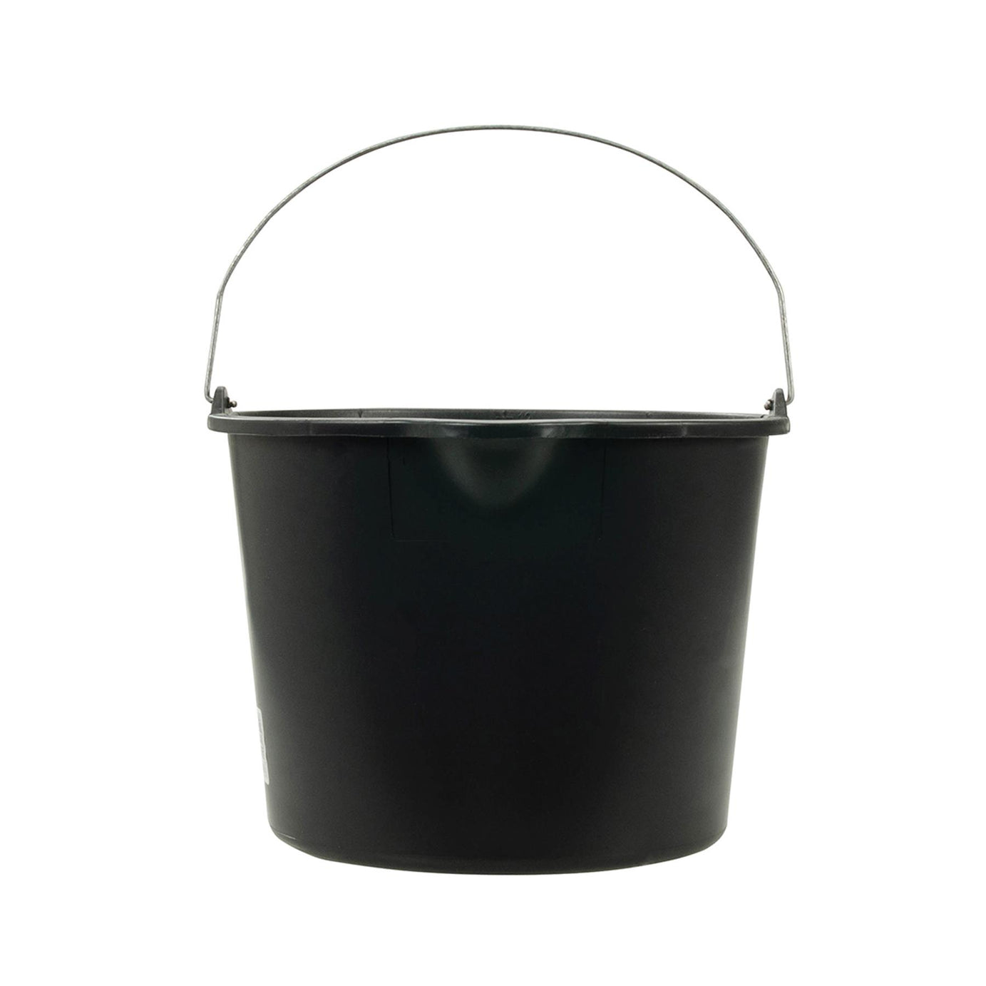 10Pk Multipurpose Buckets 12Ltr Polypropylene Sturdy Steel Handle Pouring Lip