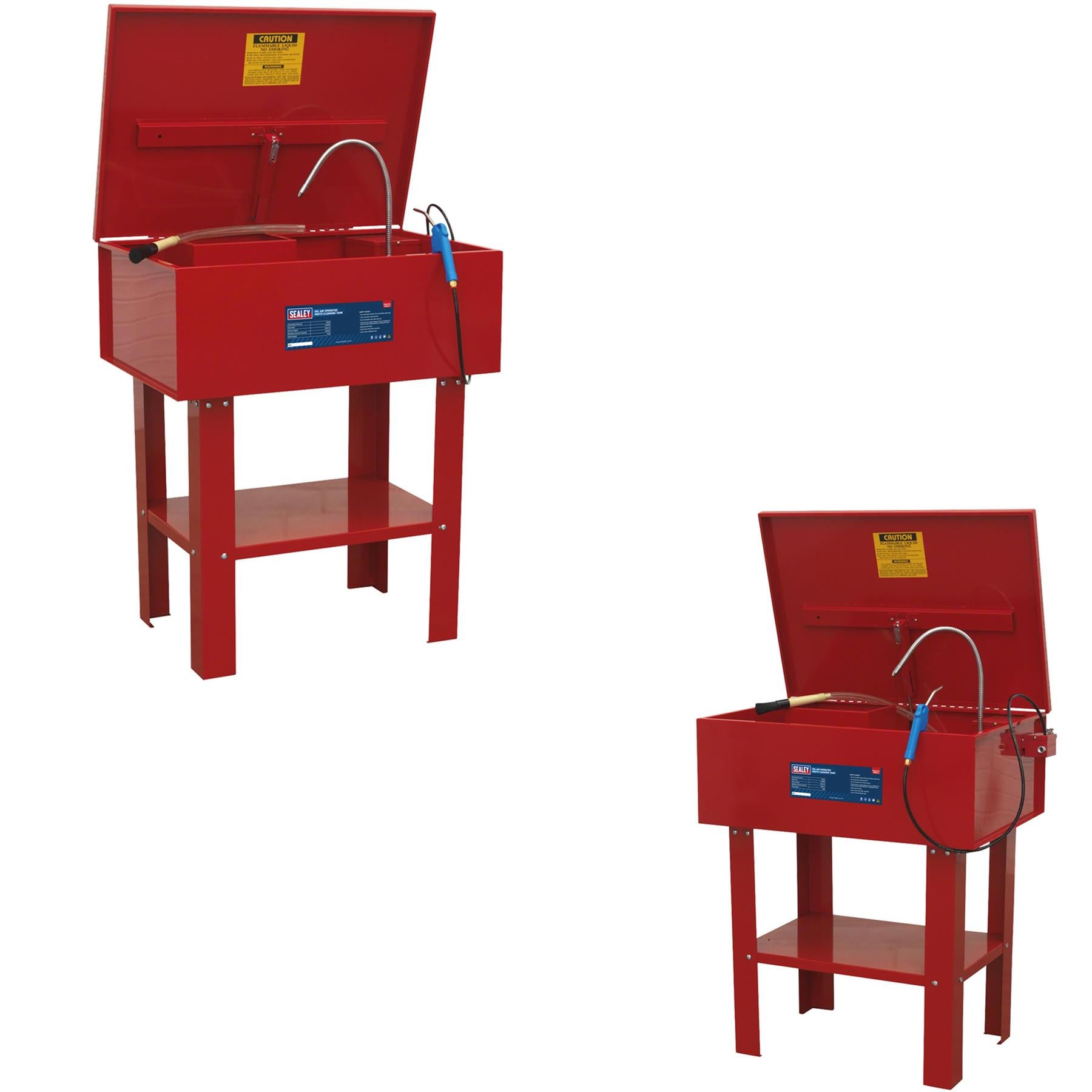 Sealey Parts Cleaning Tank Air Operated Steel tank