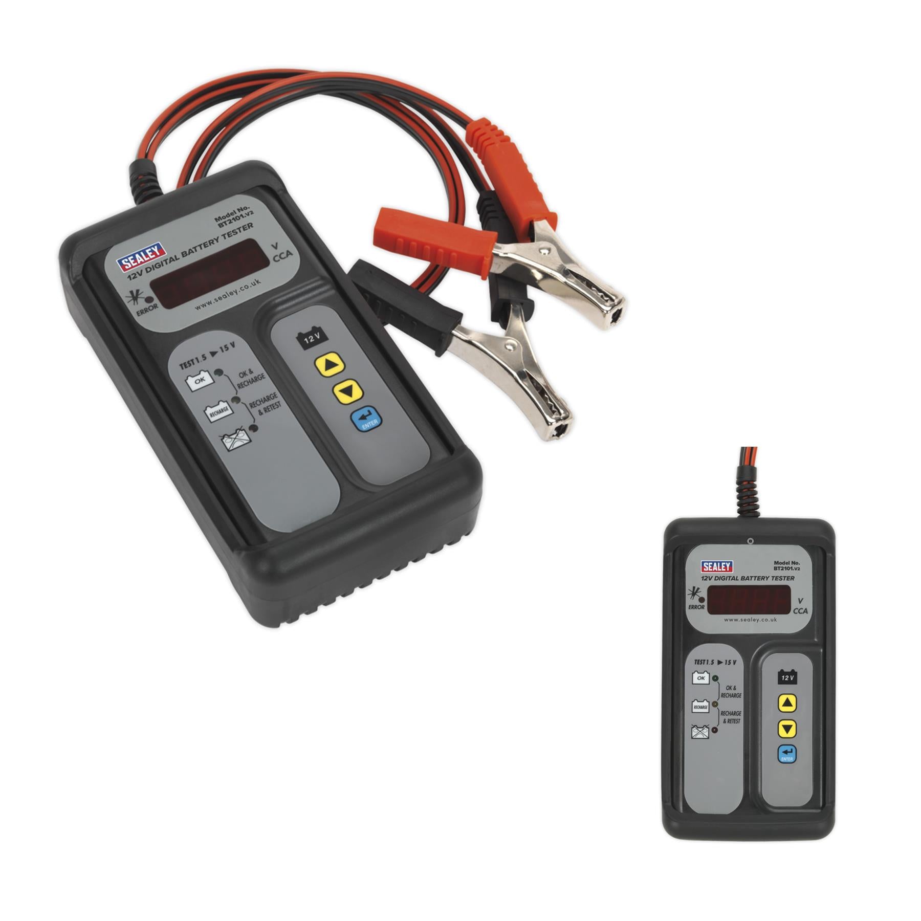 Sealey Digital Battery Tester 12V