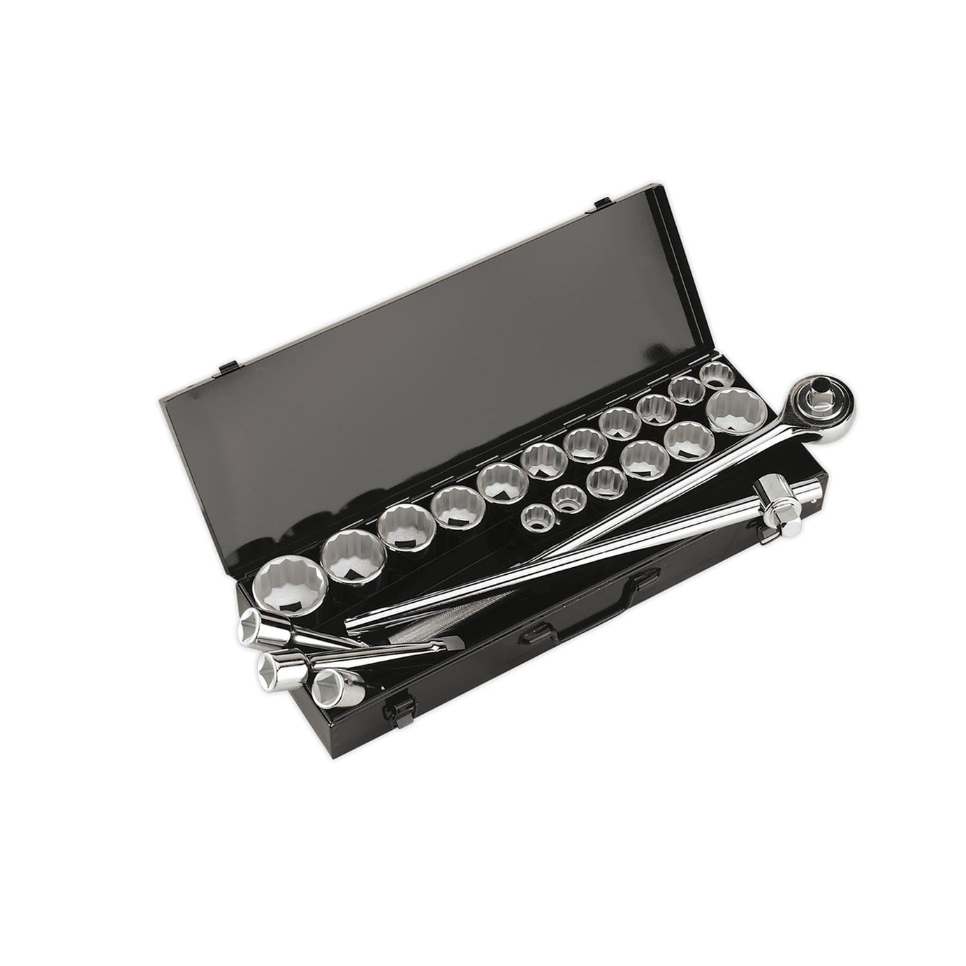 Sealey Socket Set 22pc 3/4"Sq Drive 12-point WallDrive Chrome Vanadium Steel